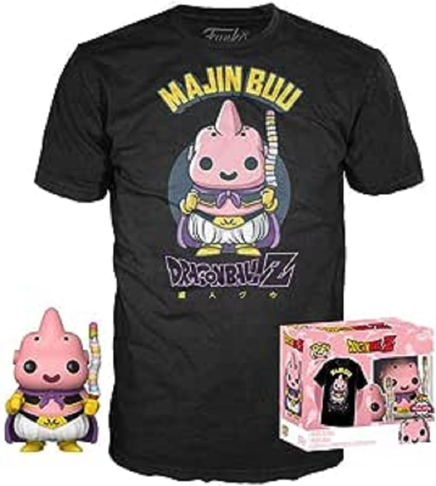 Funko Dragon Ball Z   Booble Head Pop N Xx  Buu Avec Glace + T Shirt (M)
