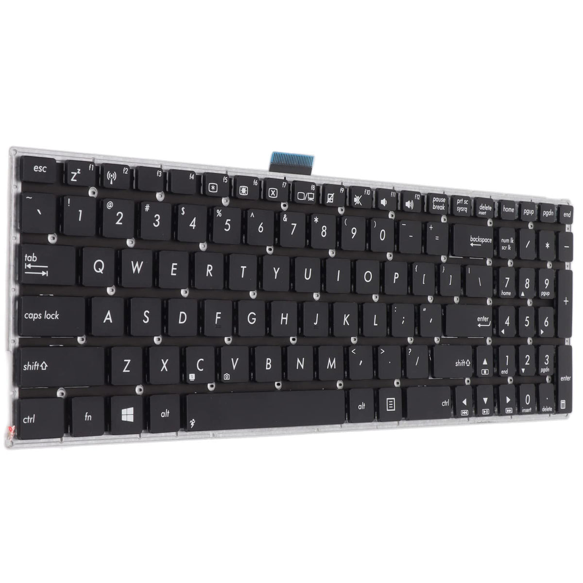 Replacement Keyboard Keys, 102 Key Replacement Key Set For K555, X555L, R556L, F555L, X555L, D4010, A555L Laptop Keyboard