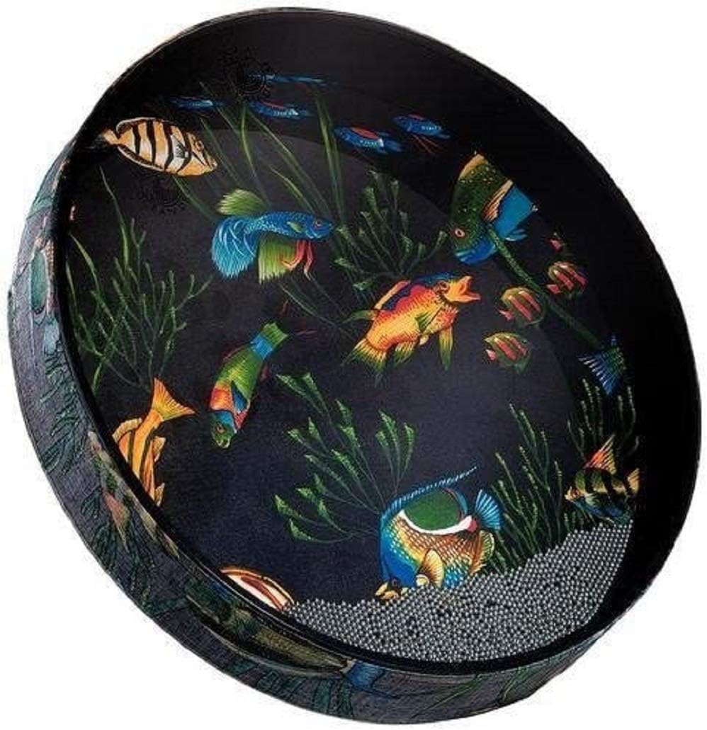Remo Ocean Drum, Fish Heads 2.5' X 16'