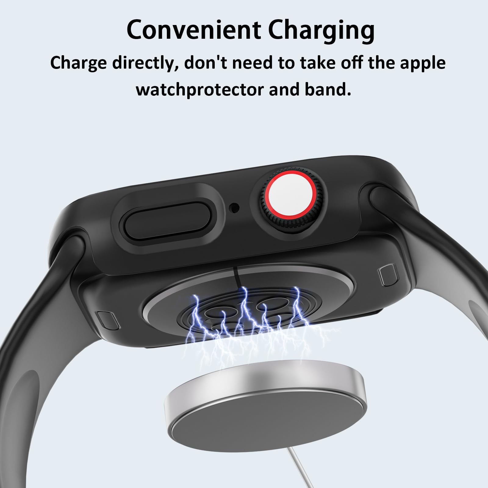 HAANILKYI Case for Apple Watch 40mm SE 2nd Gen/Series 6/5/4 - 6 Pack with Tempered Glass Protector, Ultra-Thin Hard PC Cover