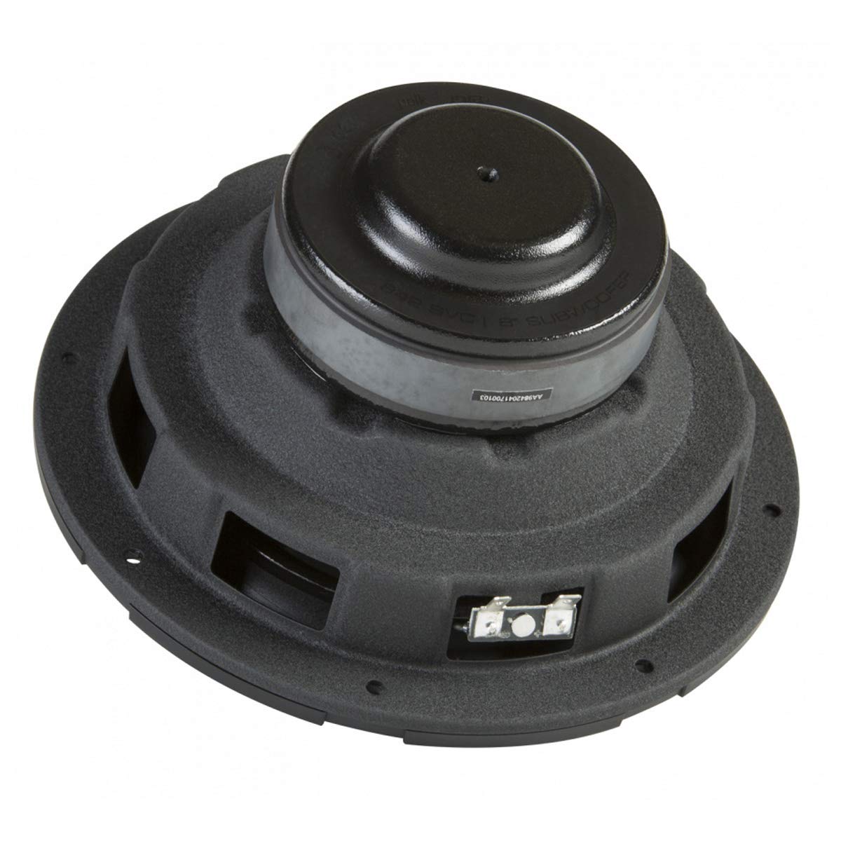 Polk Audio Db842 Svc - Db+ Series 8 Shallow Subwoofer For Marine/Car Sound System, 30Hz-200Hz Frequency Response, Single 4-Ohm V