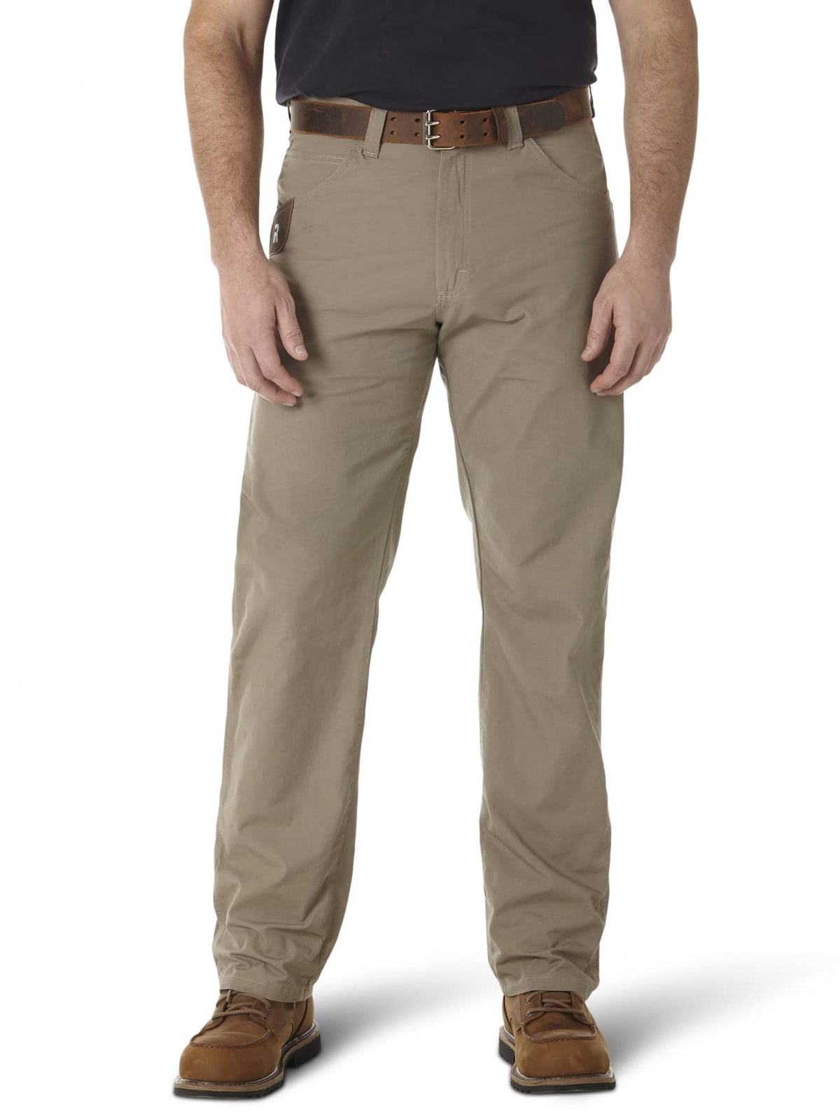 Wrangler Riggs Workwear Mens Technician Work Utility Pants, Dark Khaki, 33W X 30L Us