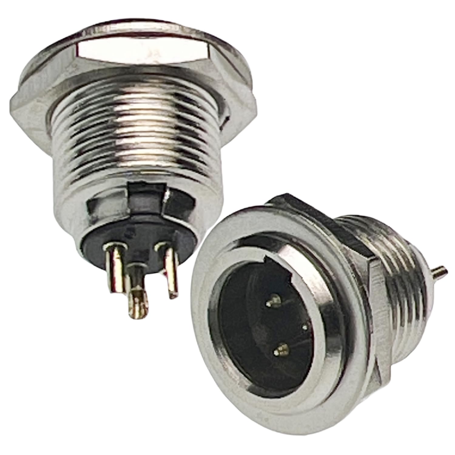 Cess 3-Pin Mini Xlr Cable Male Connector Adapter For Mic Microphone - Mini Xlr Socket,3 Pin (2 Pack)