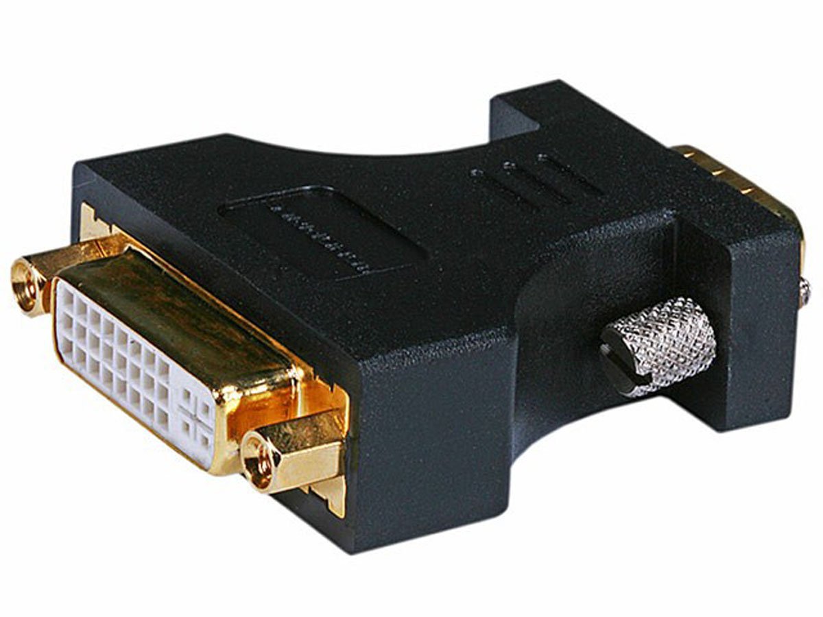 Hd15 Male To Dvi-A Female Adapter