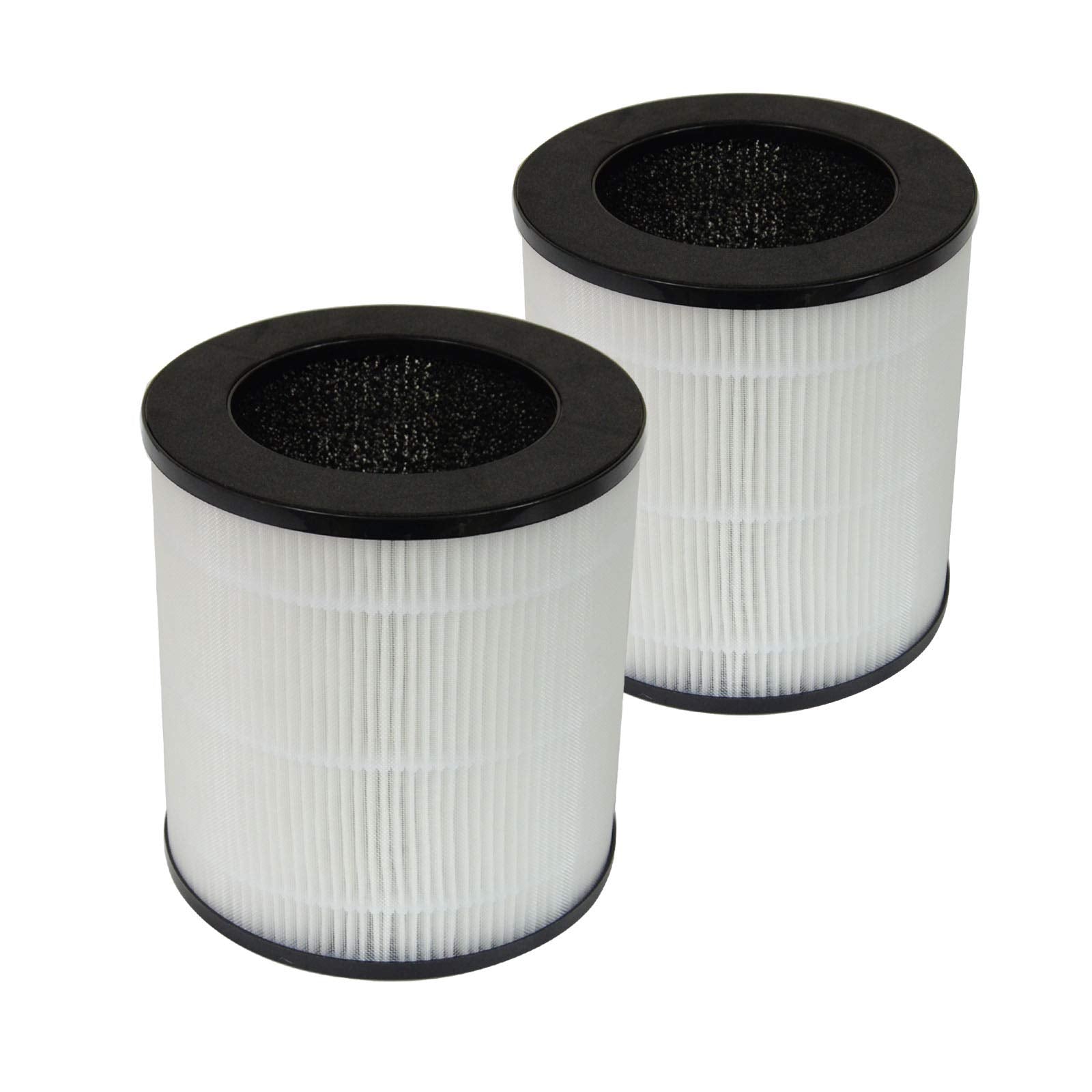 Pureburg 2 Pack Replacement Filter Set Compatible With Quietpure Whisper Air Purifier, Model : Kjfc15