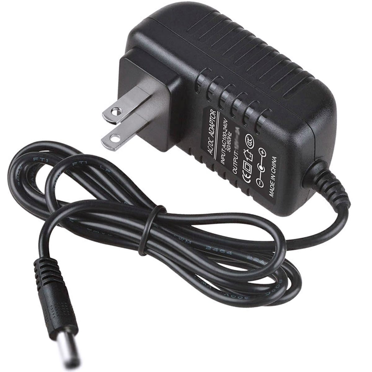 Router Power Cord,12V AC DC Power Cord Compatible for TPLink AX1800 AX3000 AC1900 AC1200 Archer AX21 AX55 A8 A54 WiFi Router De