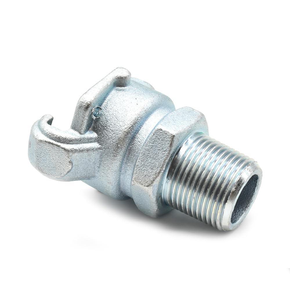 Interstate Pneumatics Cu 851 3/4 Inch Male Npt Straight Through Jack Hammer Coupler Pack Of 2