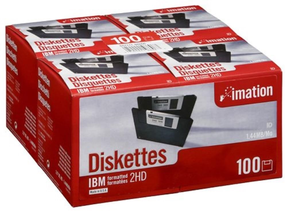 Imation 3.5   Inch 1.44Mb Preformatted Ibm 100 Pack
