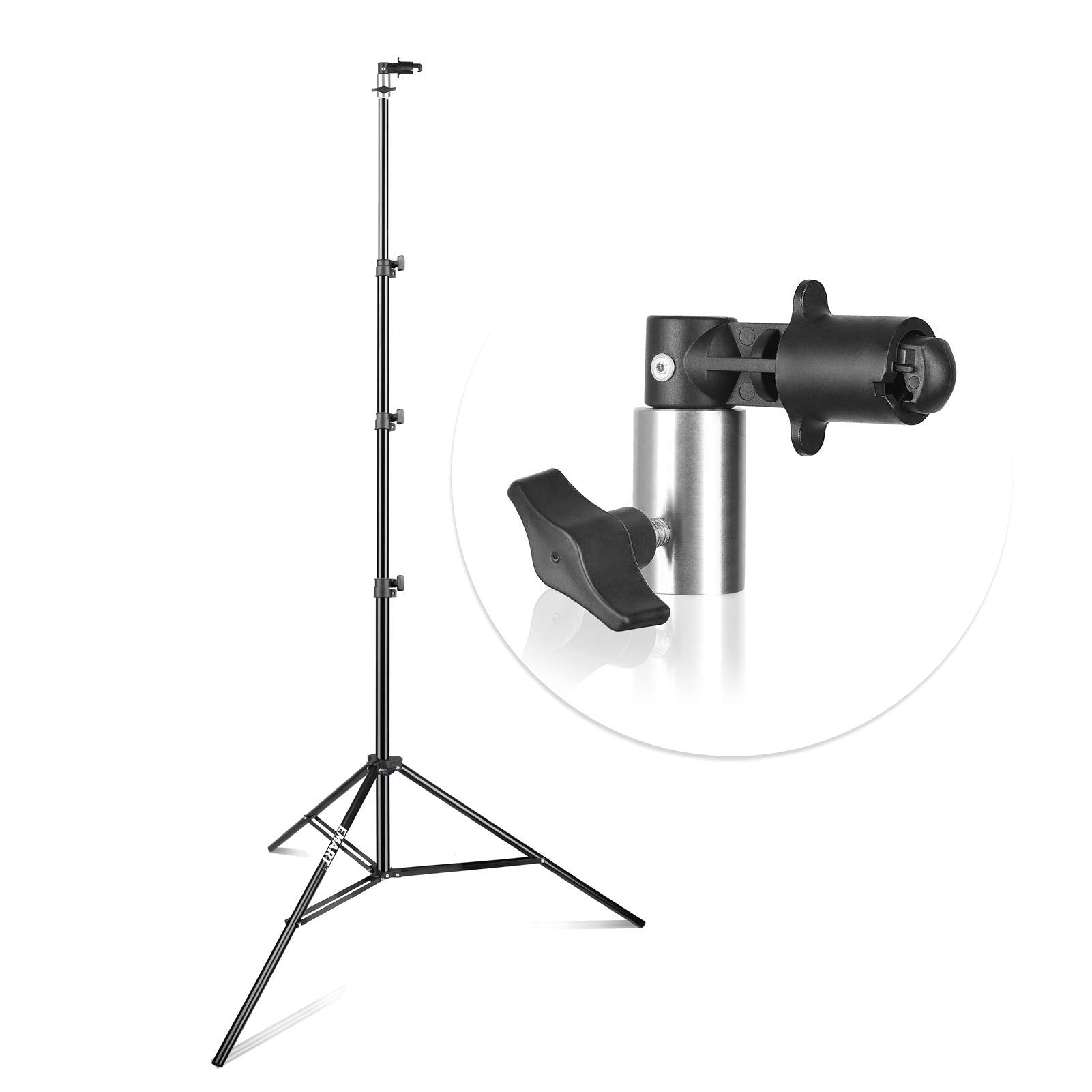 Emart 8.5Ft Photography Green Screen Background Reflector Light Stand With Reflector Disc Holder, For Reflector Diffuser, Disc R