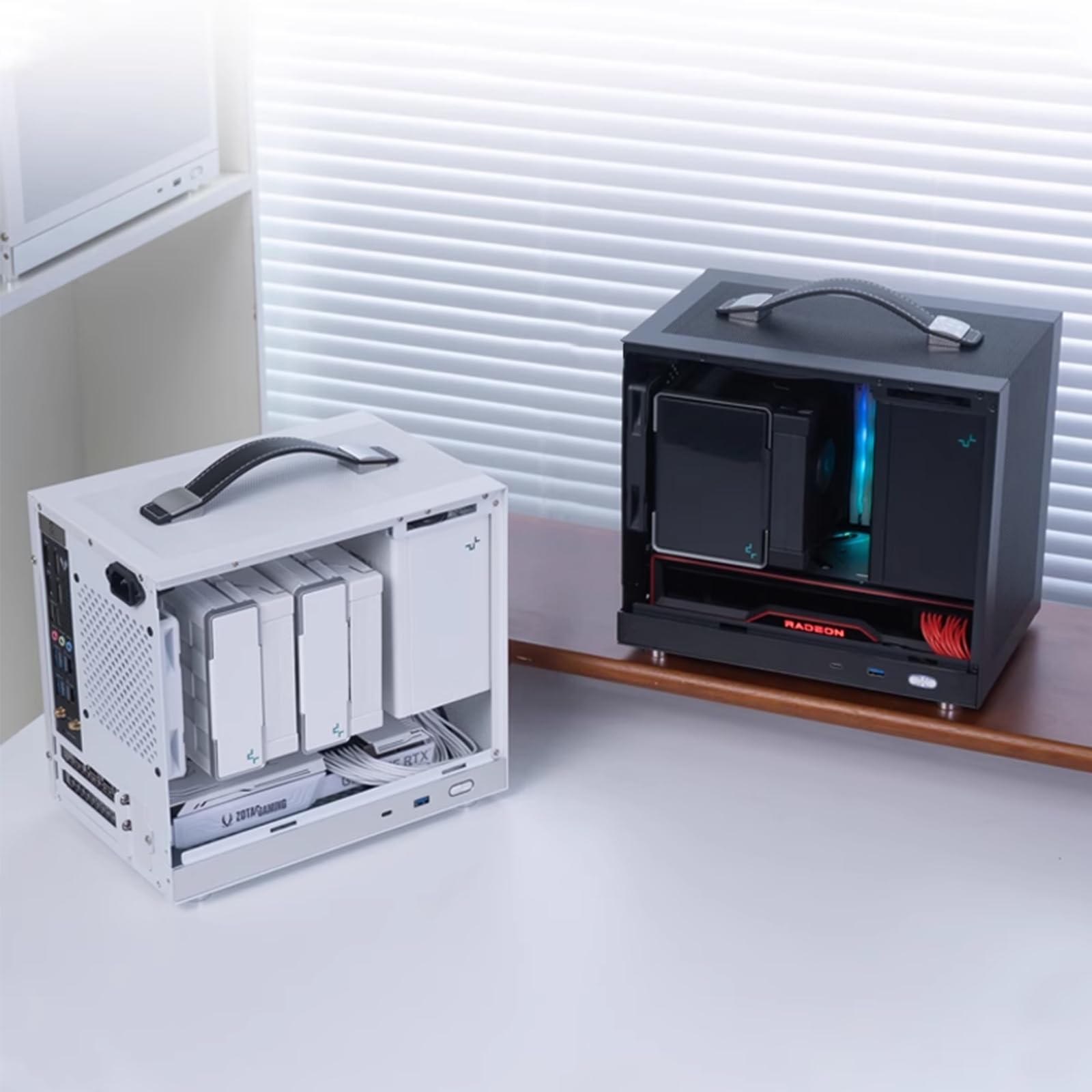 Kxrors G200 Mini Itx Pc Gaming Case   Front I/O Usb 3.0 Type   C Port   High Airflow Mesh Panels   Cable Management   Mini Itx C