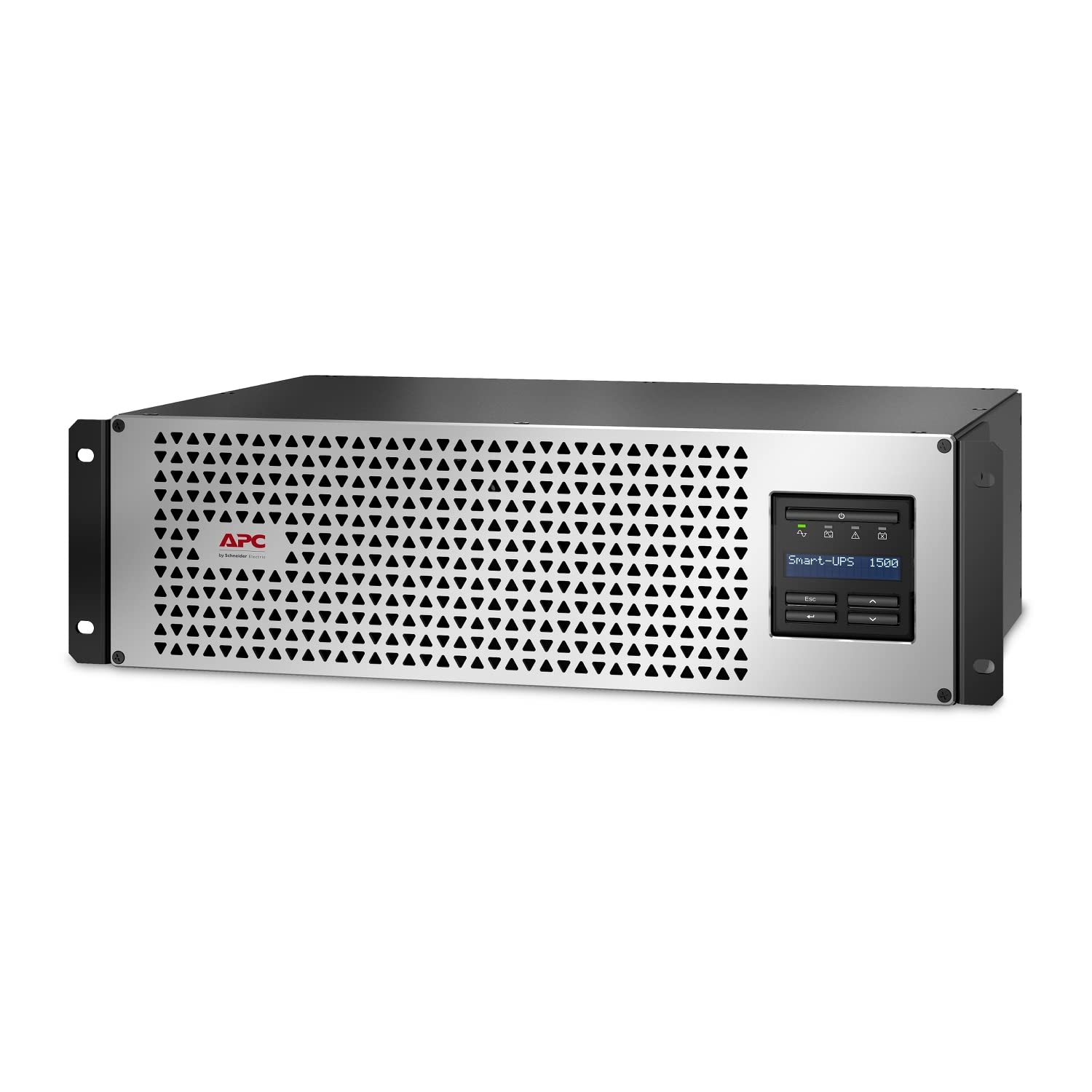 APC Smart-UPS 1500VA Lithium Ion UPS, SMTL1500RM3UCNC, Short Depth, Pure Sine Wave Rack Mount UPS with Network Card
