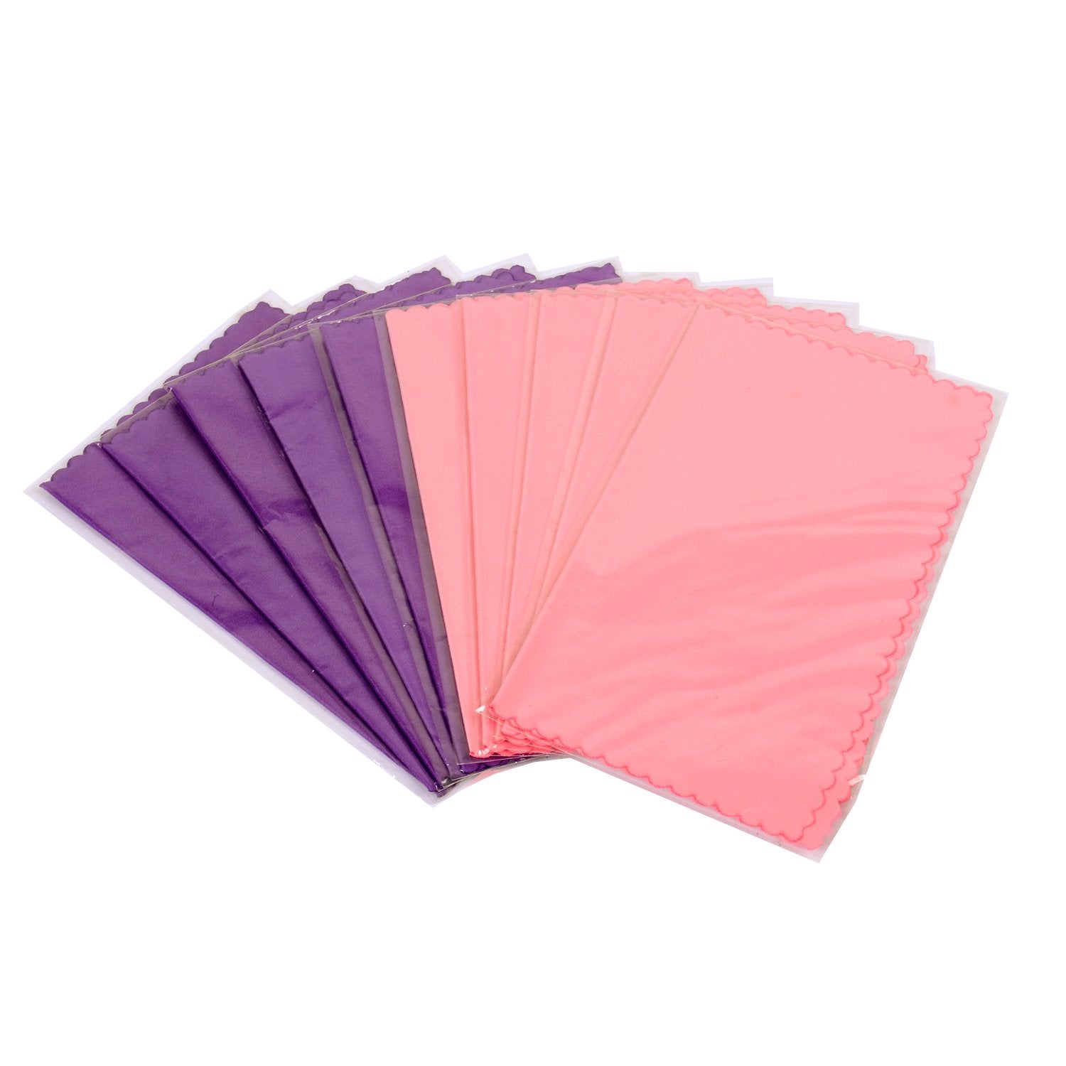 Coloryourlife 10 Pack Microfiber Cleaning Cloths For Smart Phone, Laptop, Computer, Tablet, Camera, Lenses, Lcd Monitor, Tv, Optics Etc In Retail Packaging