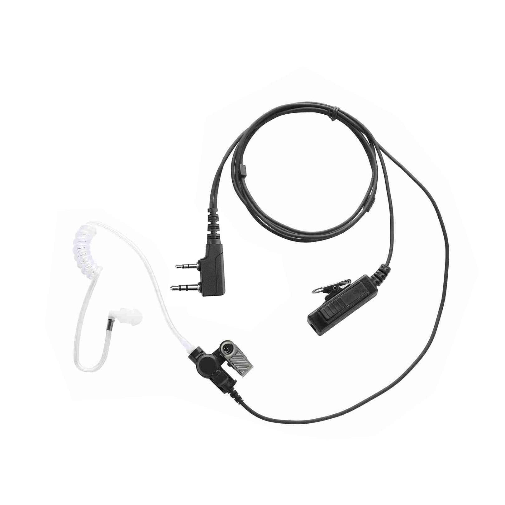 Yolipar 2 Pin 2 Wire Baofeng Uv 5R Earpiece Surveillance Kit Compatible With Btech Retc15/Retevis Rt21 Rt22 Kenwood Arcshell Ar 