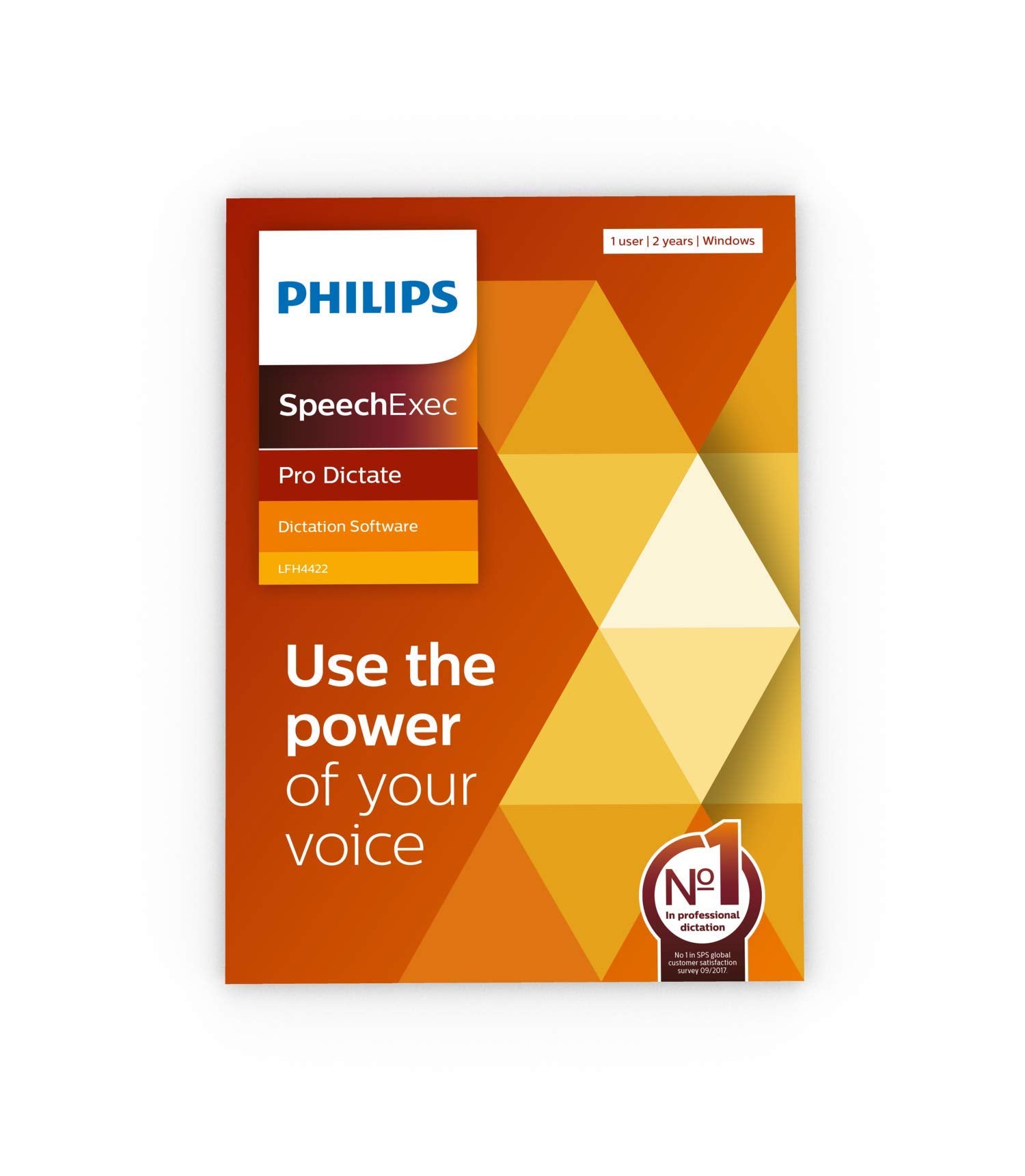 Philips Lfh4422 Speechexec Pro 11.5 Dictate 2 Year Subscription Software
