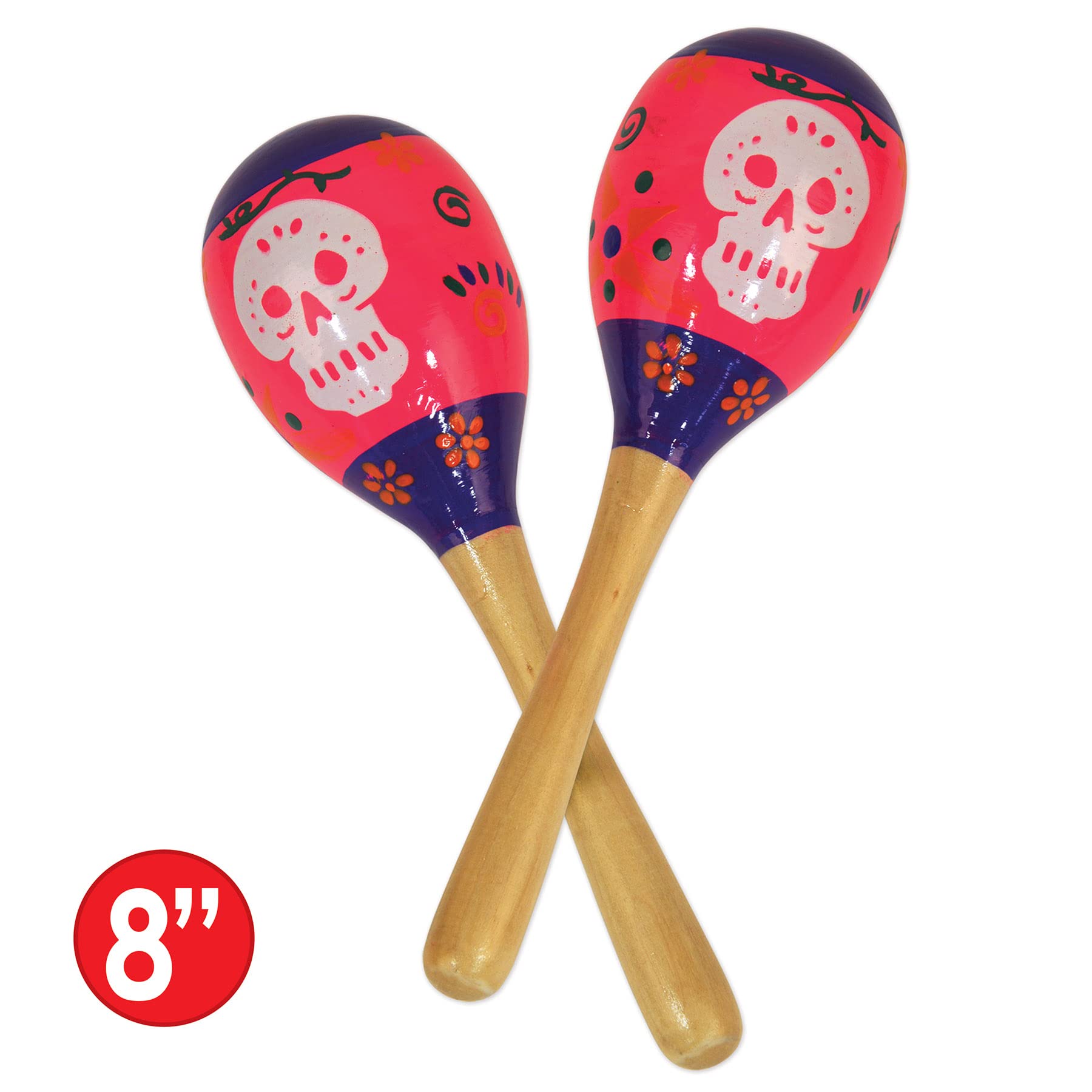 Beistle Day Of The Dead Maracas