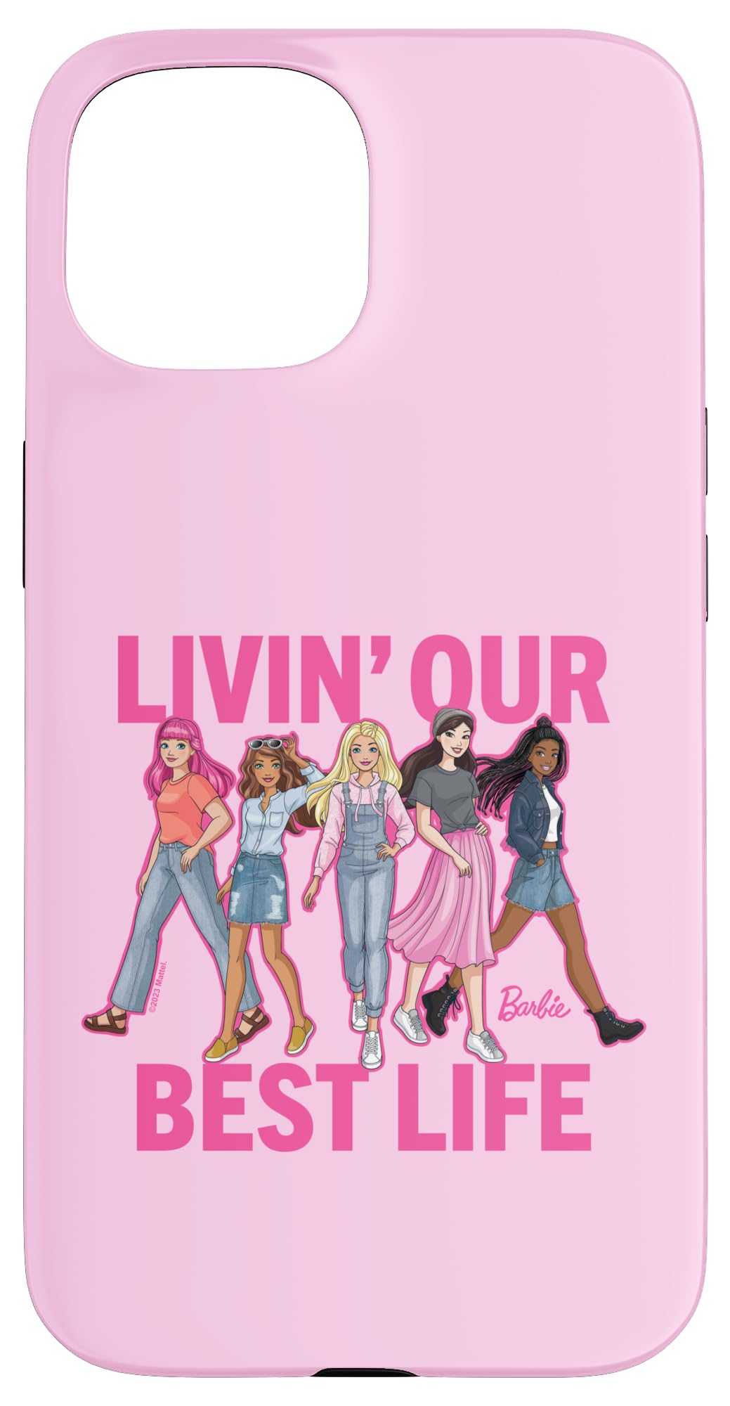 Iphone 15 Barbie Livin ' Our Best Life Case