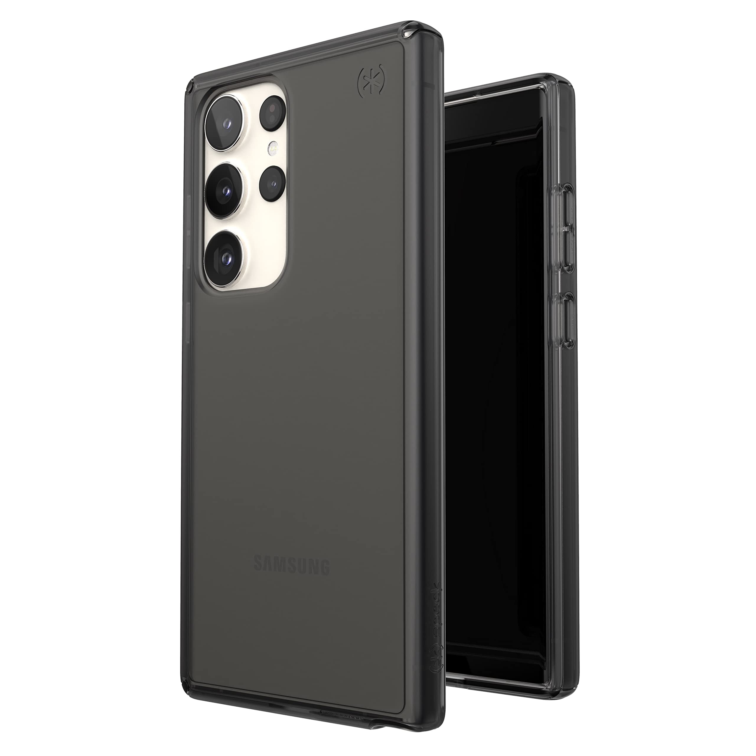 Speck Products Presidio Perfect Mist Case Fits Samsung Galaxy S23 Ultra, Obsidian/Obsidian/Black