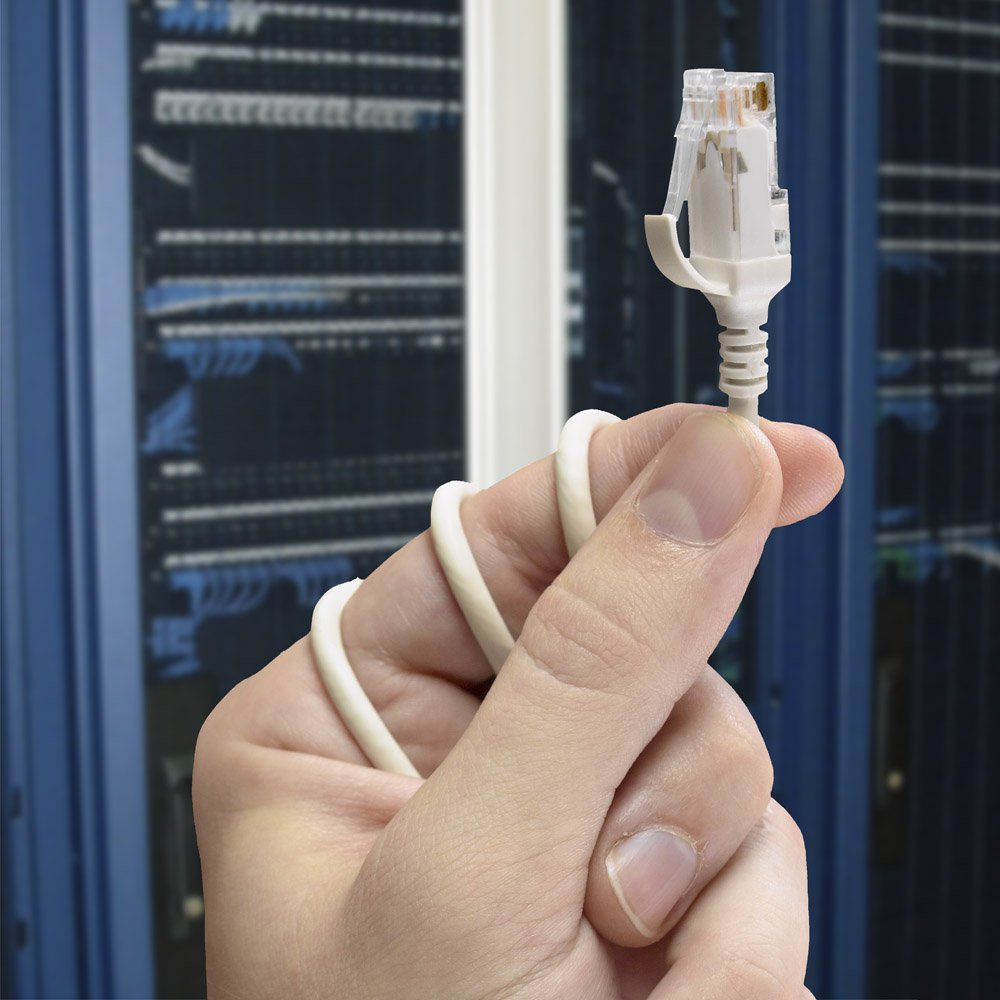 Leviton 6H460-2S High Flex Hd 6, 1G Patch Cord, 2-Foot, Gray