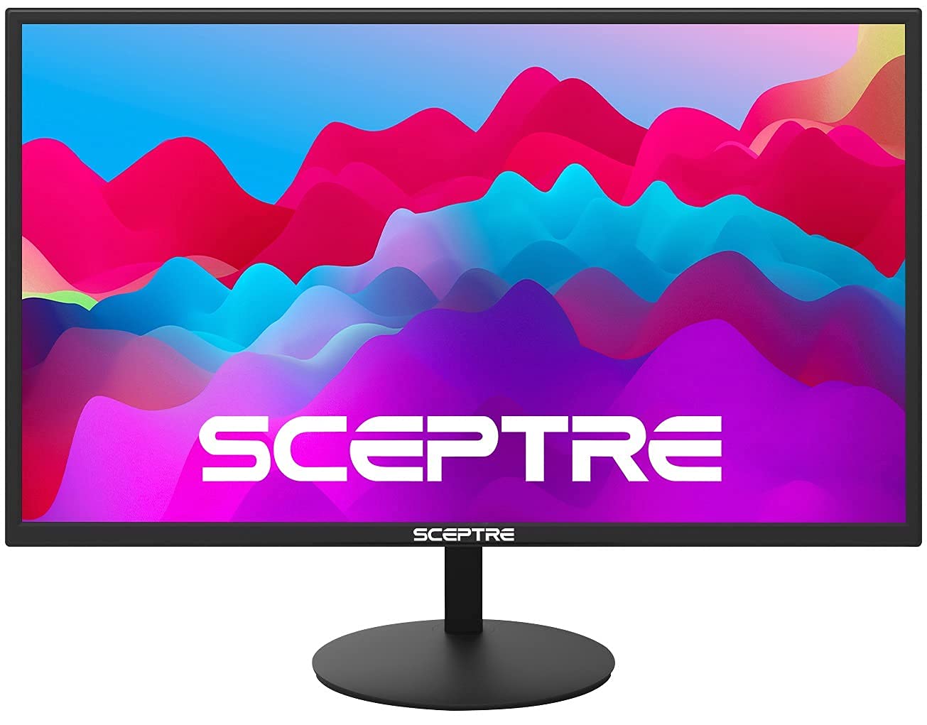 Sceptre 27 Inch Fhd Led Gaming Monitor 75Hz 2X Hdmi Vga Build In Speakers, Ultra Slim Metal Black
