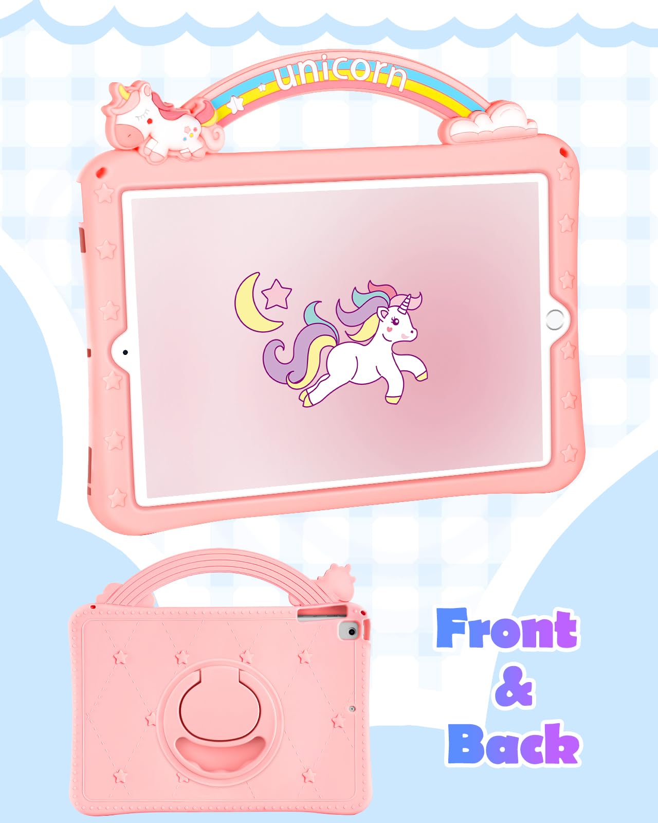 Wazzasoft For Ipad 6Th/5Th Generation Case 2018/2017, For Ipad Air 1St/2Nd Case Gen, For Ipad Pro 9.7 Case 2016   Girls Girly Cu