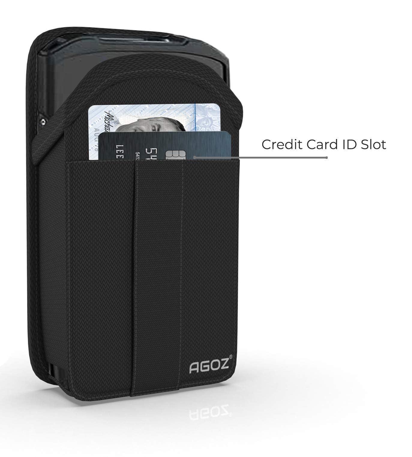 Agoz Zebra Tc51 Tc56 Scanner Holster, Rugged Carrying Case Pouch For Zebra Tc51 Tc52 Tc56 Tc57 Tc20 Tc21 Tc25 Tc26 Mc40 Mc45 Han