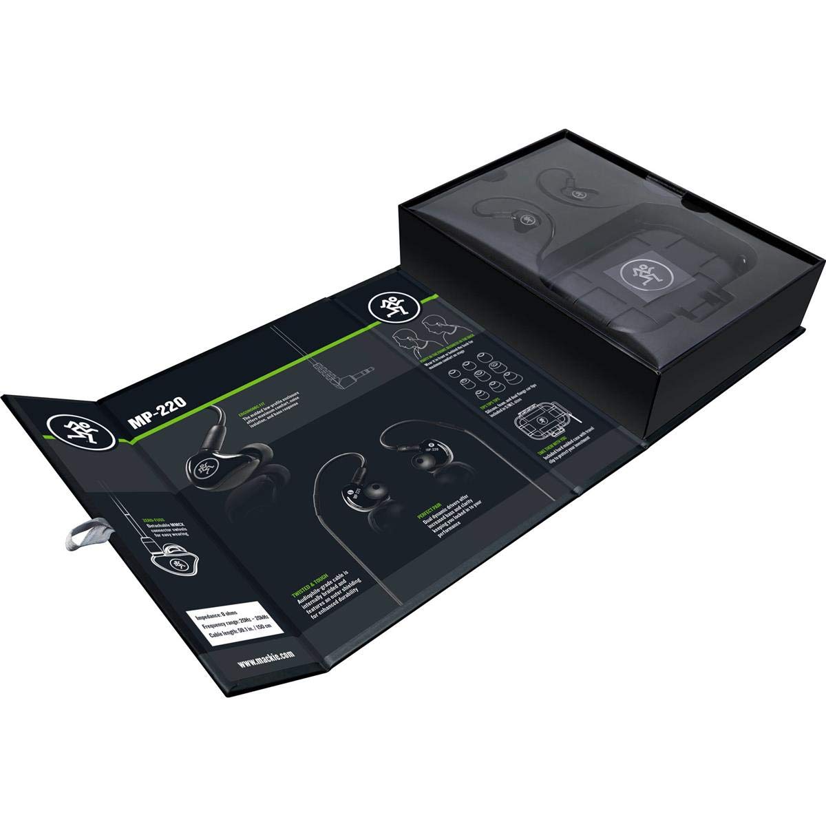 Mackie Mp Series In-Ear Headphones & Monitors With Single Driver And Bluetooth Adapter(Mp-120Bta)