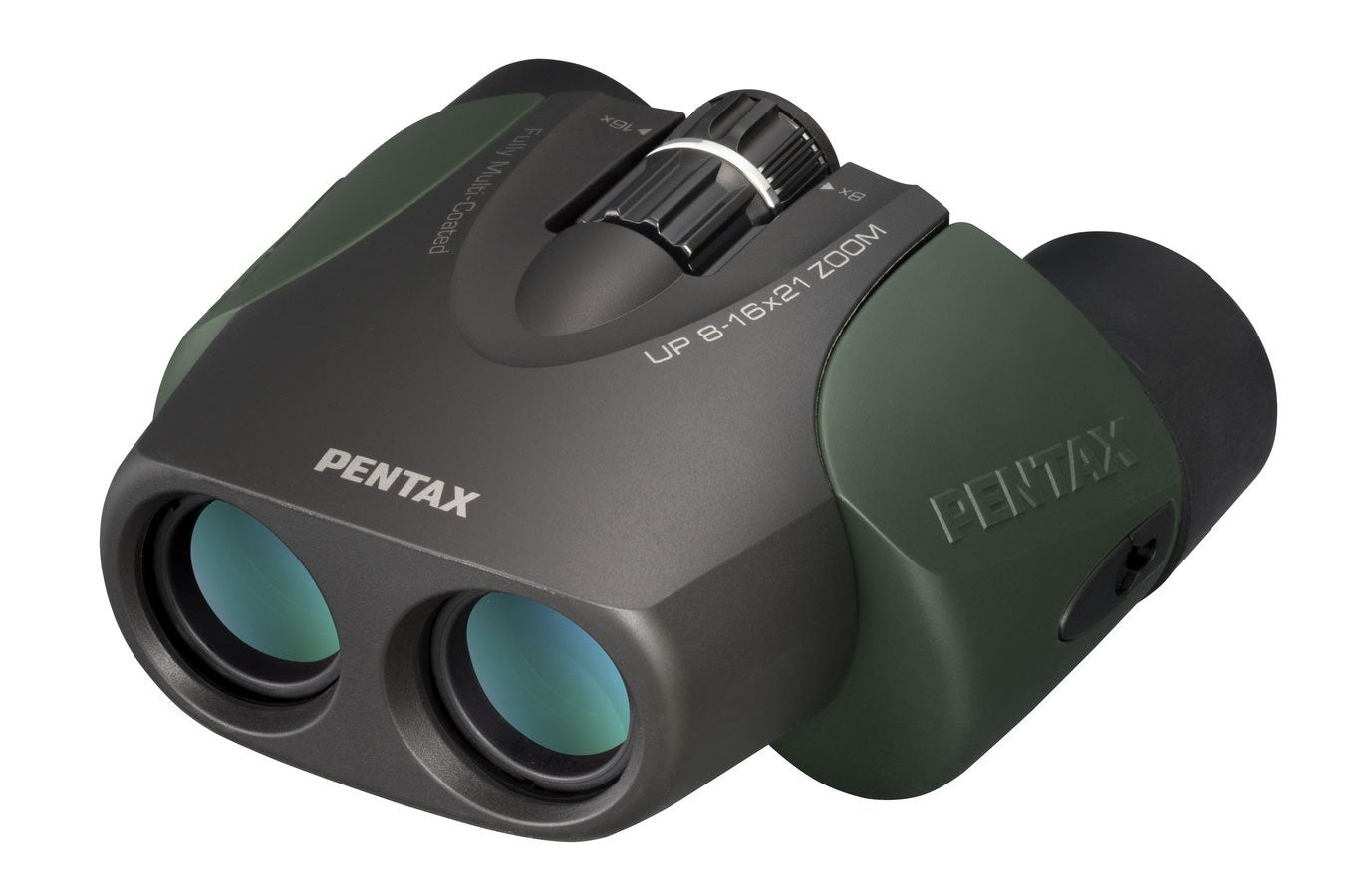 Pentax Up 8 16X21 Green Binoculars (Green) Fully Multi Coating Zoom Tripod Socket Provide