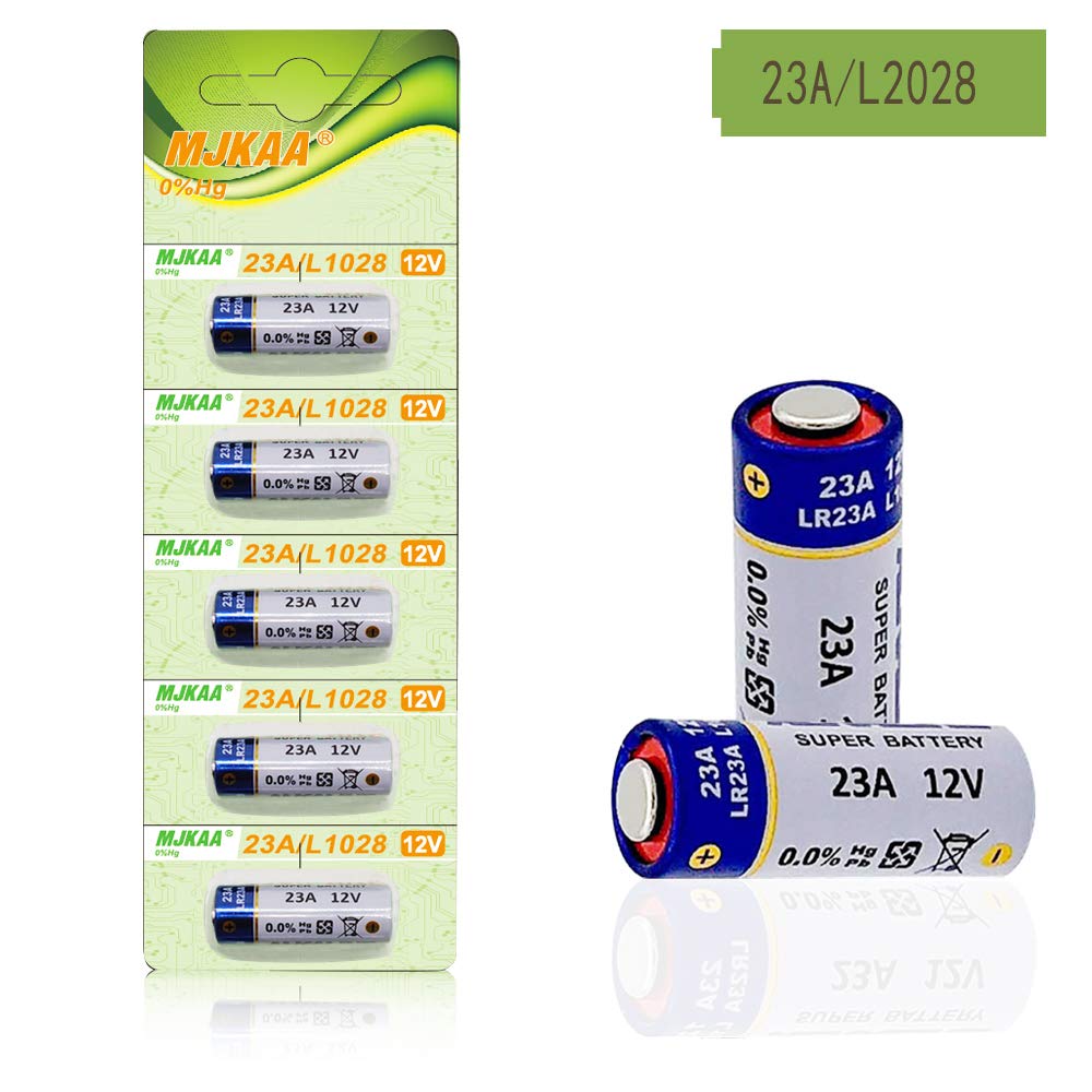 Mjkaa 10 Count A23 23A 12 Volt Battery For Garage Doors Opener, Doorbells Remotes Mn21 23Ga Gp23Ae A23S Lr23A L1028