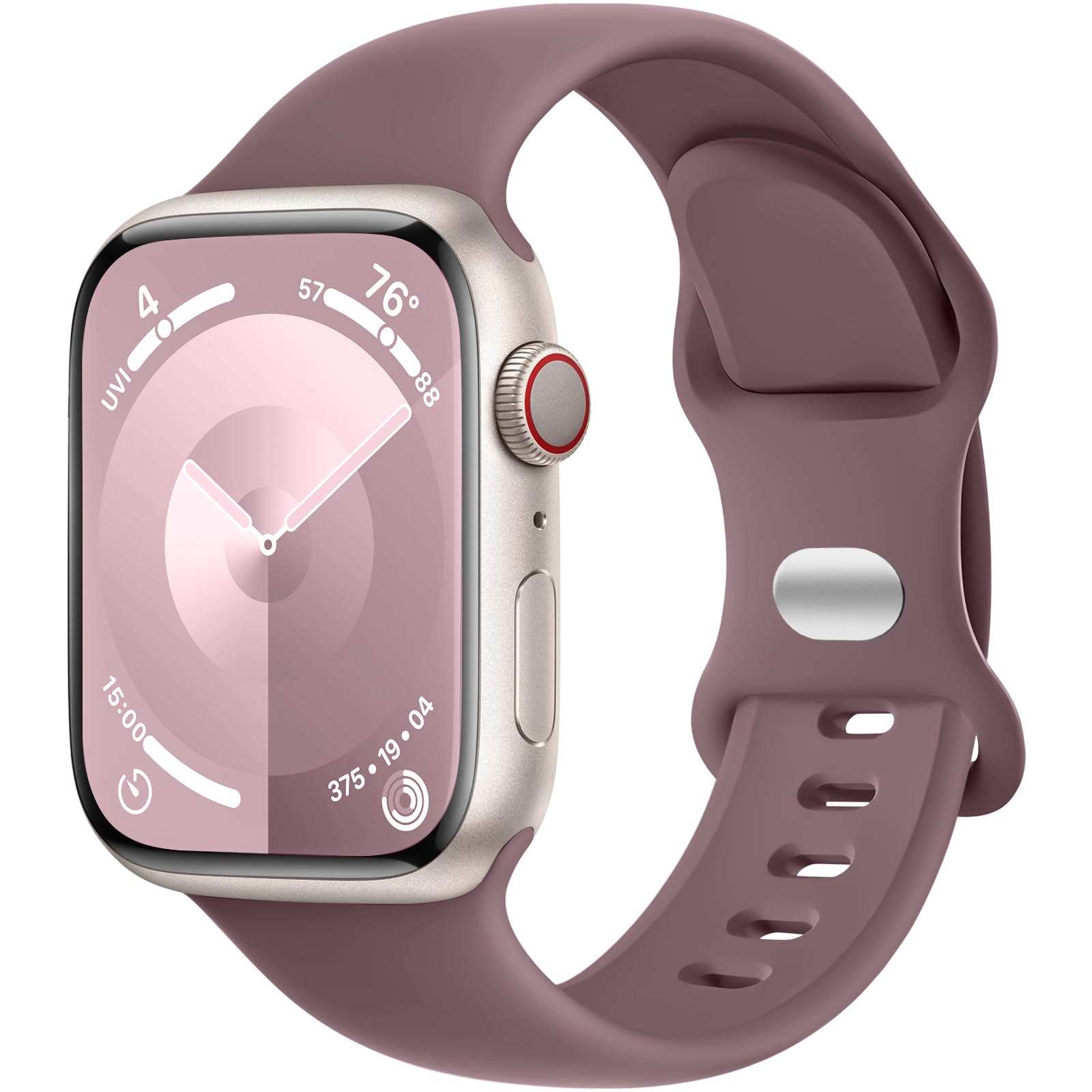 Daqin Sport Band Compatible With Apple Watch 44Mm 42Mm 45Mm 46Mm 49Mm 38Mm 40Mm 41Mm Women Men,Soft Silicone Waterproof Strap Fo