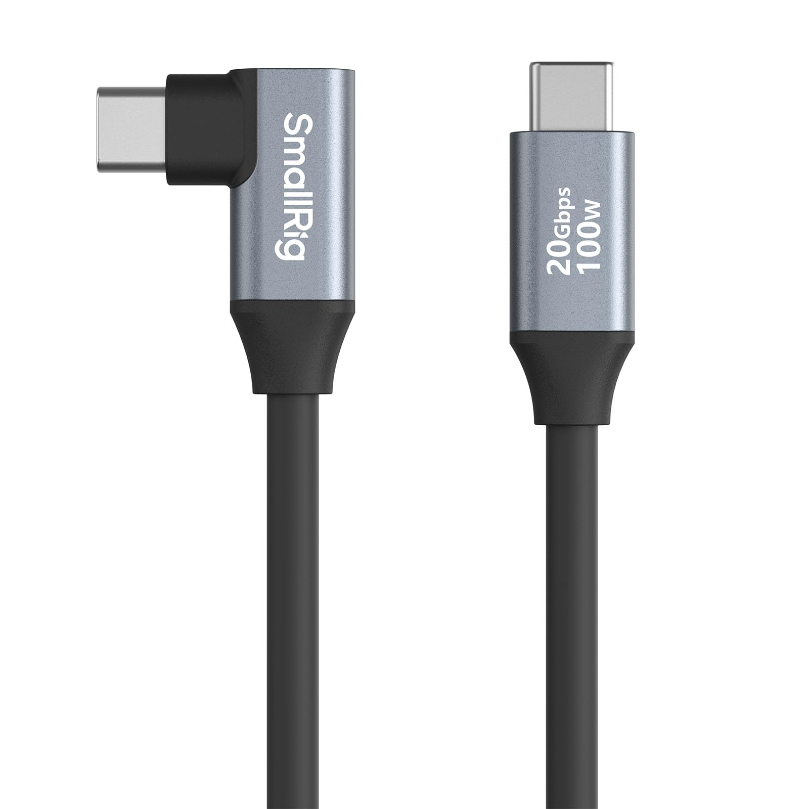 SMALLRIG USB C to USB C Data Cable 1.97ft/ 60cm (Straight to Angled)
