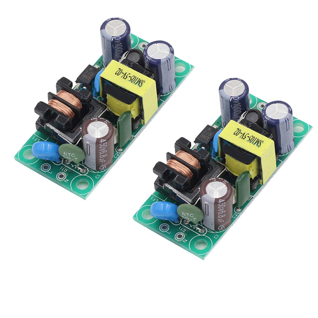 Hiletgo 2Pcs Ac Dc 220V To 12V Isolated Switching Power Supply Power Supply Module Board