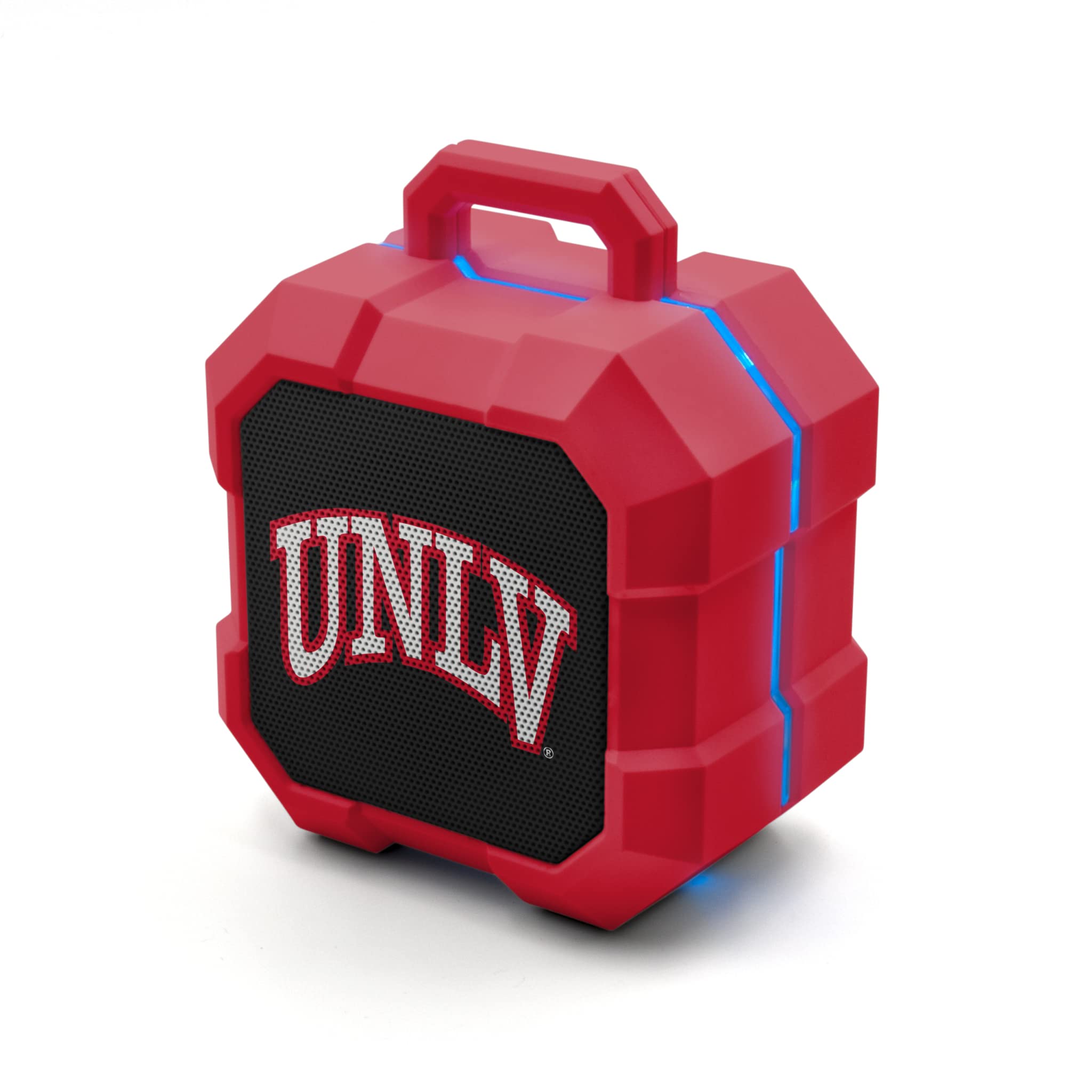 SOAR NCAA Shockbox LED Wireless Bluetooth Speaker, UNLV Rebels
