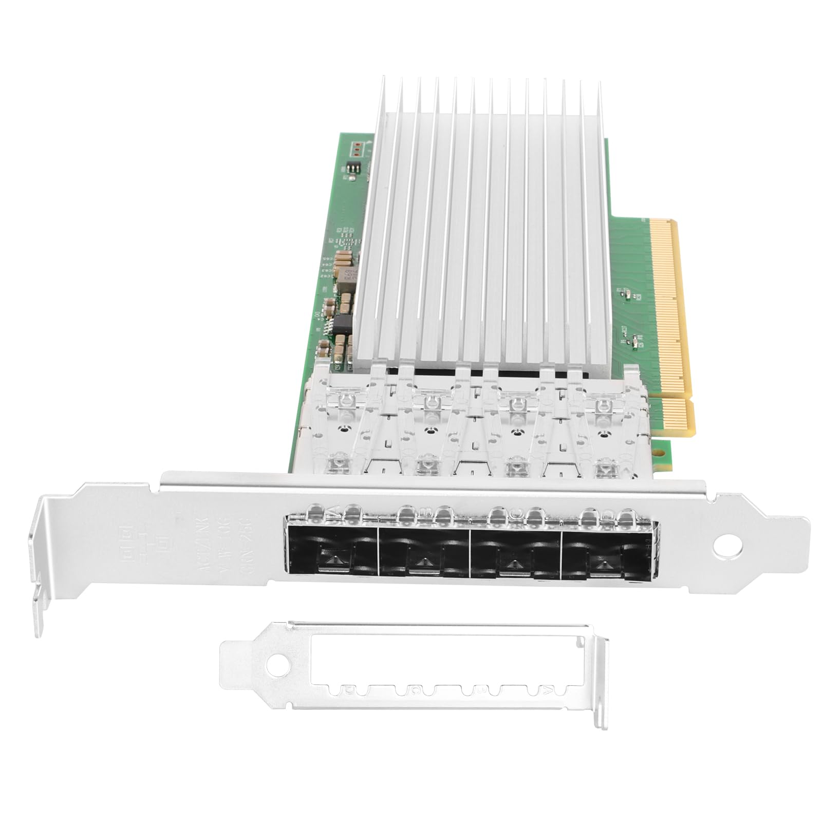 25Gb Network Card With E810 Cam1 Chip, Quad Sfp28 Ports Pci Express Ethernet Network Adapter Support Rdma, Uefi, Compare To E810