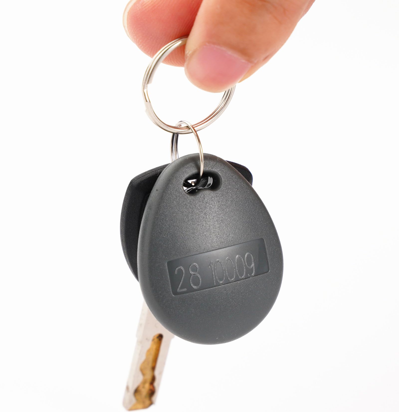 100 Pcs 26 Bit Proximity Key Fobs Weigand Prox Keyfobs Compatable With Isoprox 1386 1326 H10301 Format Readers. Works With The M
