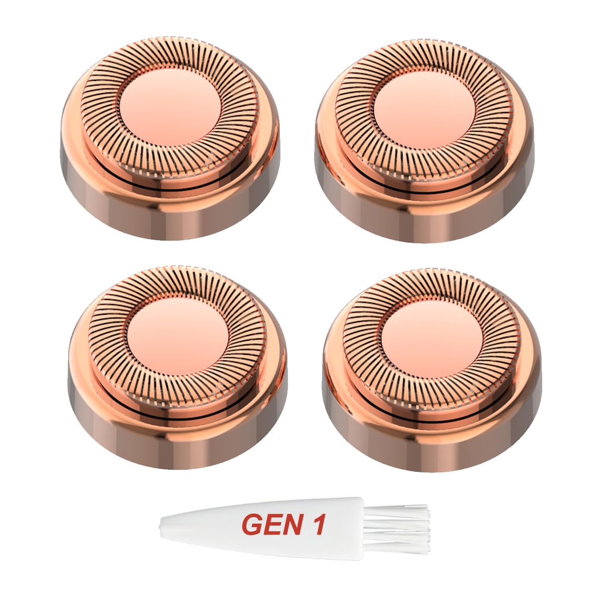 4 Pack Gen 1Nd Replacement Heads For Flawless Replacement Heads  Single Ring