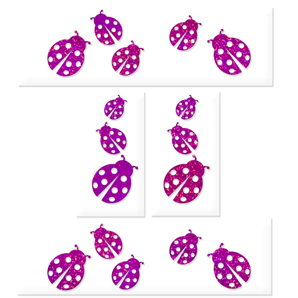 Ladybug Patterned Kitchen Stand Mixer Front/Back Decal Set   Purple Metal Flake