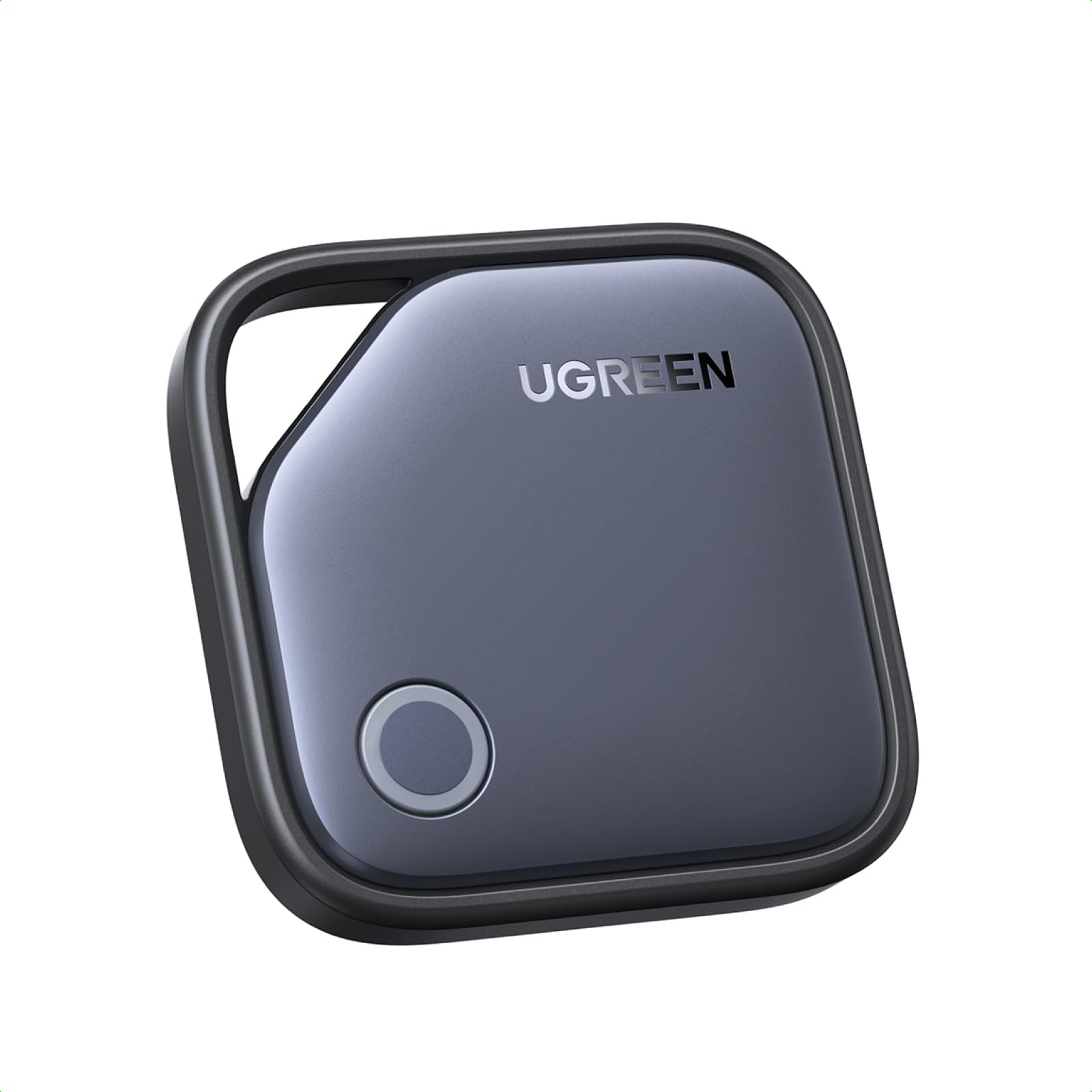 UGREEN FineTrack Air Tracker Tags(iOS Only), 2-Year Replaceable Battery Bluetooth Tracker Compatible with Apple Find My, Item Fi