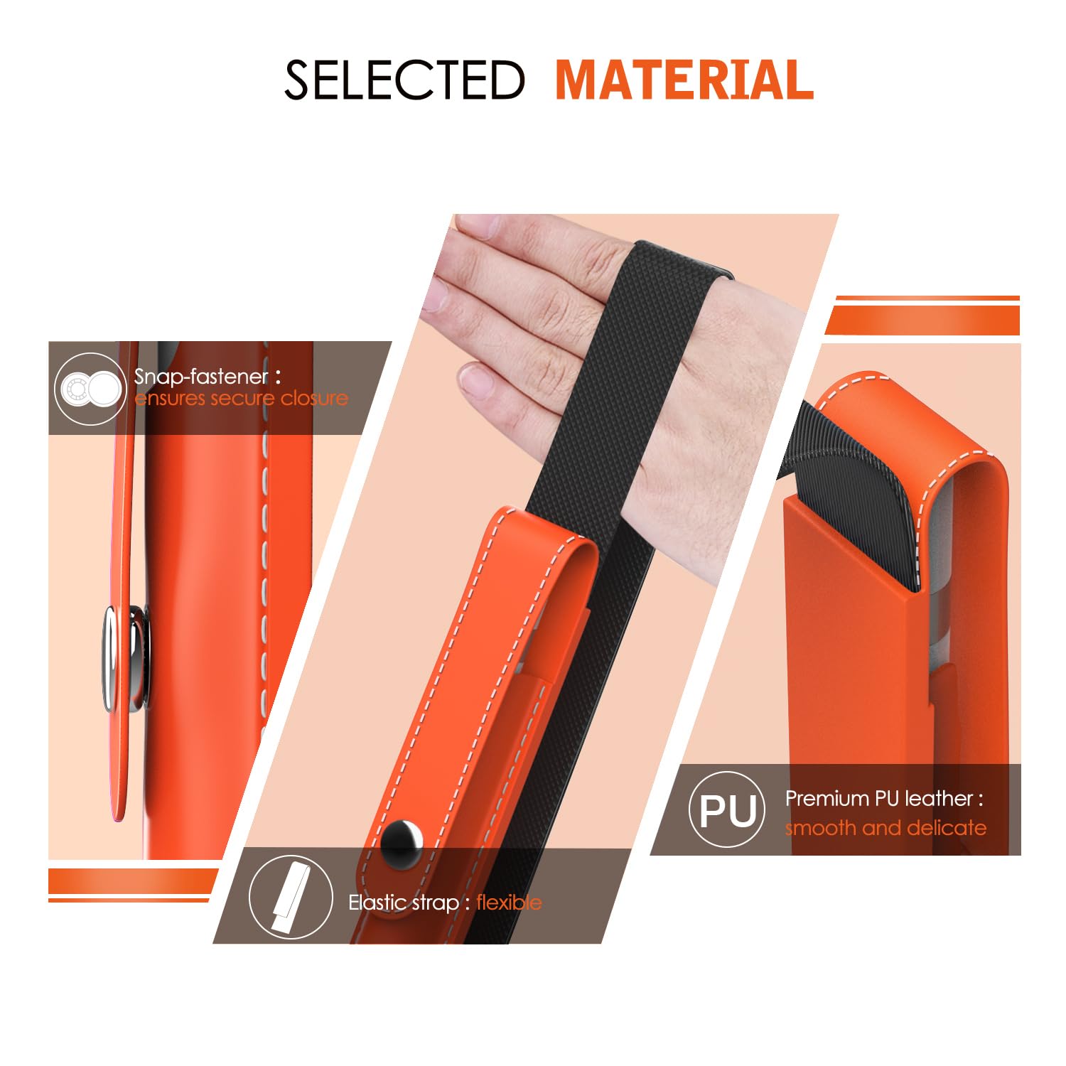 Moko Pencil Holder For Apple Pencil Pro, Apple Pencil 1St/2Nd Generation, Apple Pencil (Usb-C), Pu Leather Ipad Pencil Sleeve Po