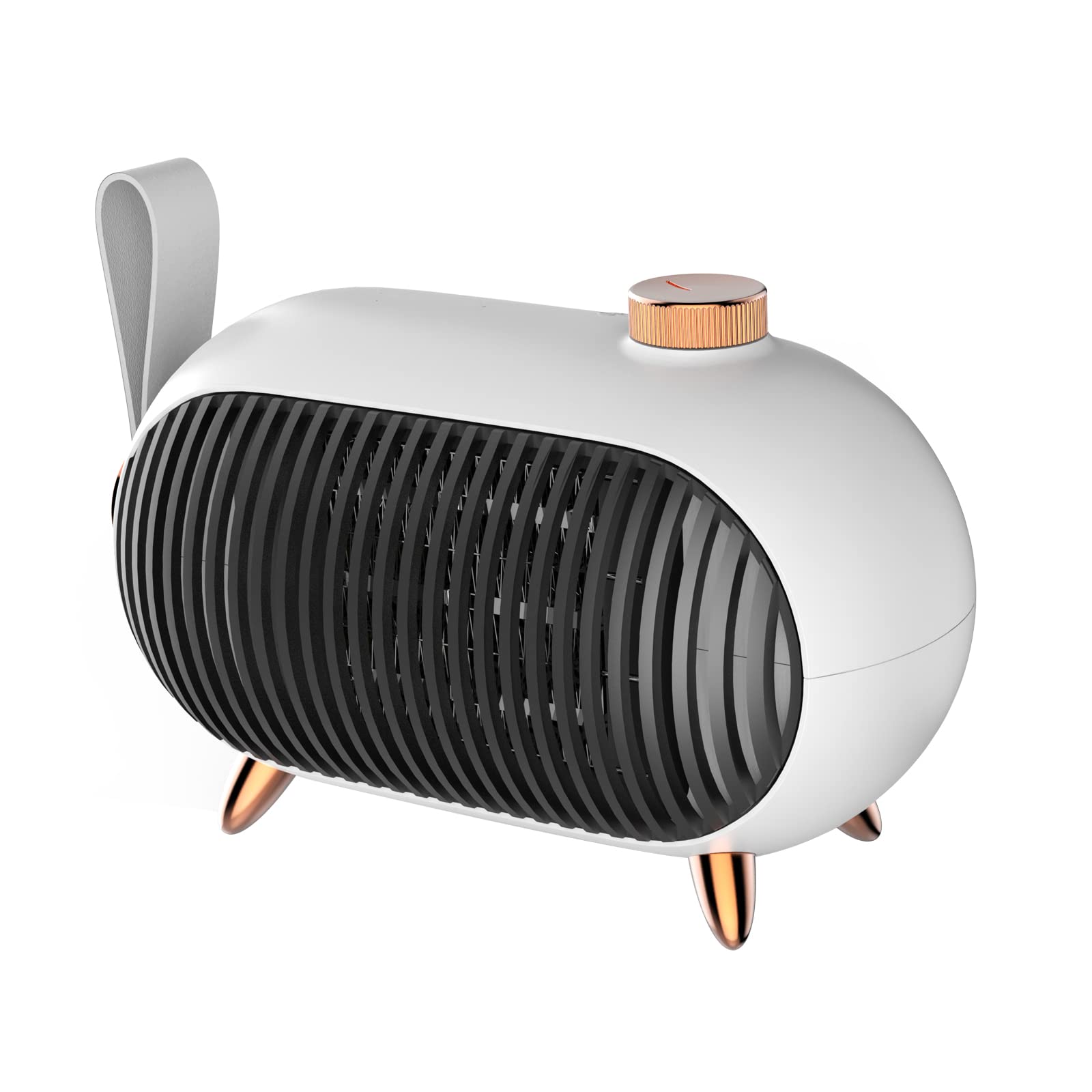 Metkiio Space Heater   Portable Mini Heater For Home And Office   Energy Efficient Small Space Heater With Overheating Protectio