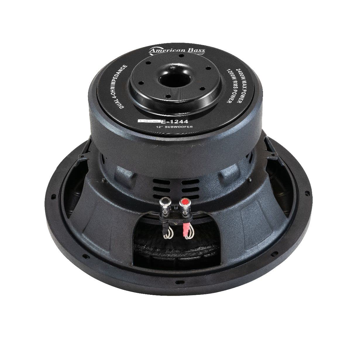 American Bass Elite Series Subwoofers Dual 4 Ohm Voice Coil 1500 Watts Rms3000 Watts Max 150 Oz Magnet