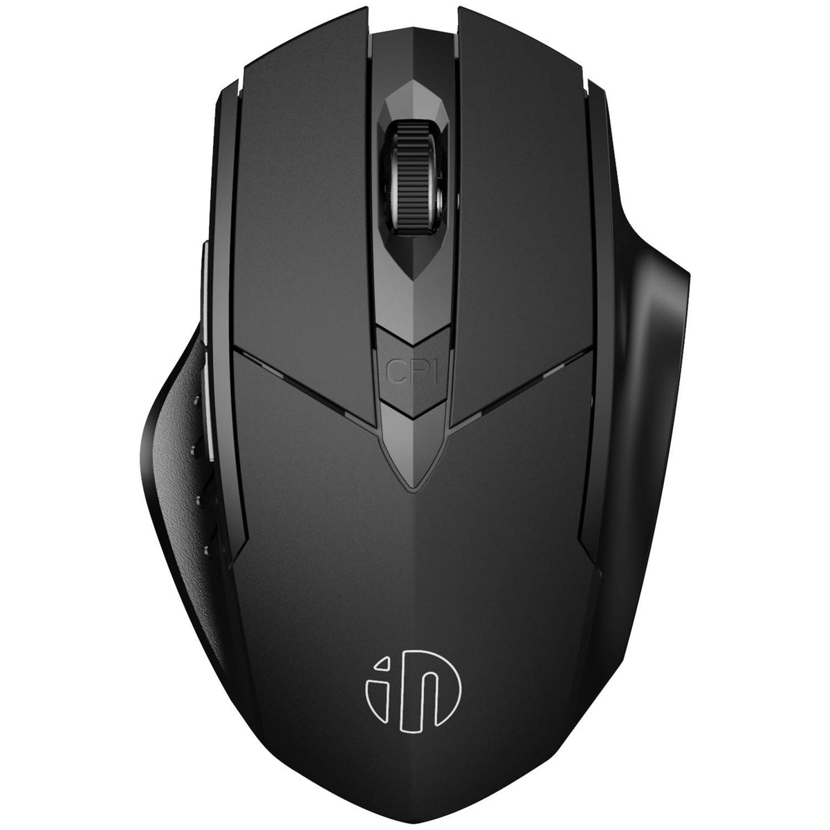 Inphic Bluetooth Mouse, 3 Modes Bluetooth 50&40 Mouse 24G Rechargeable Wireless Mouse With 6 Buttons, Ergonomic Computer Mouse F