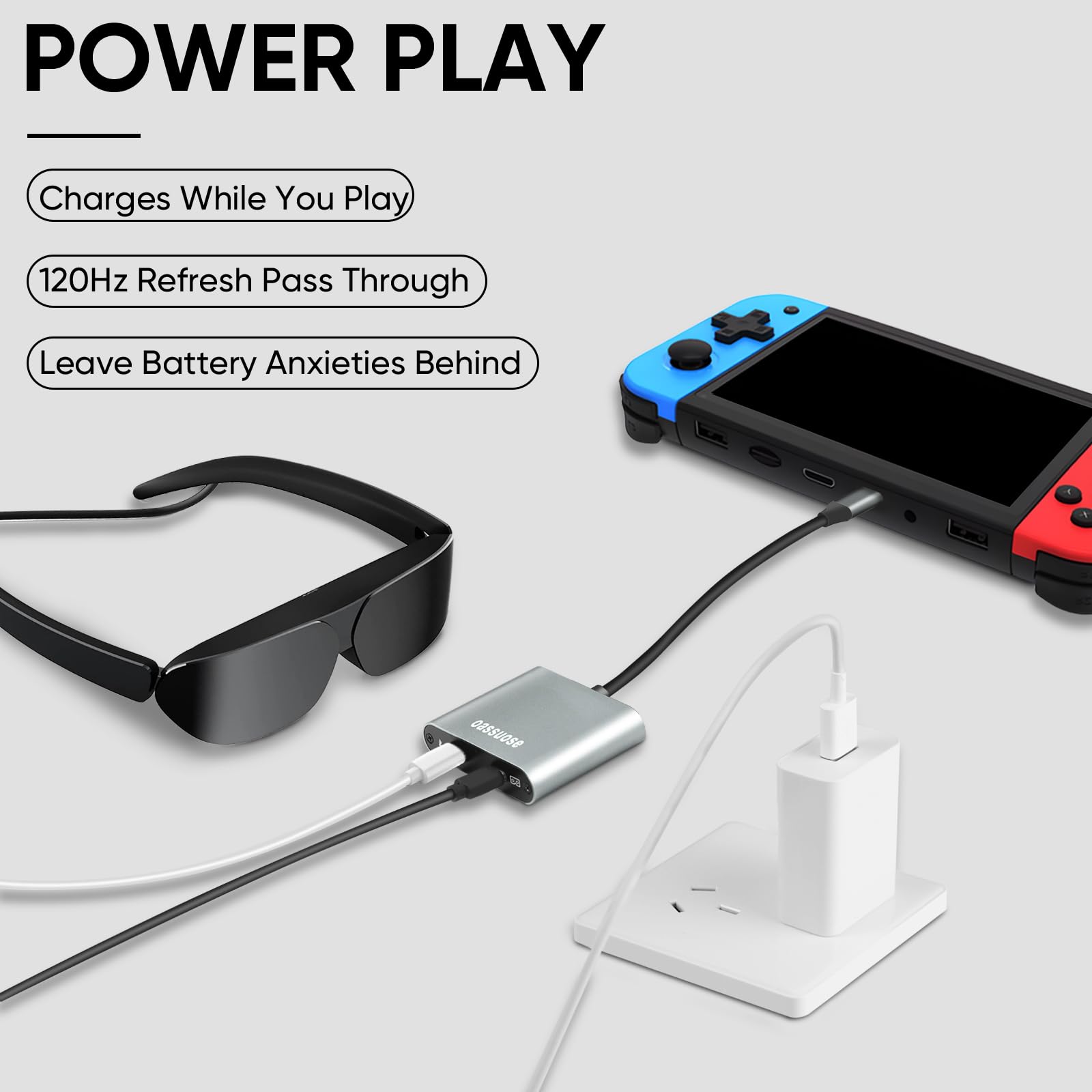 USB-C to AR Glasses Charging Adapter - Thumbnail 4