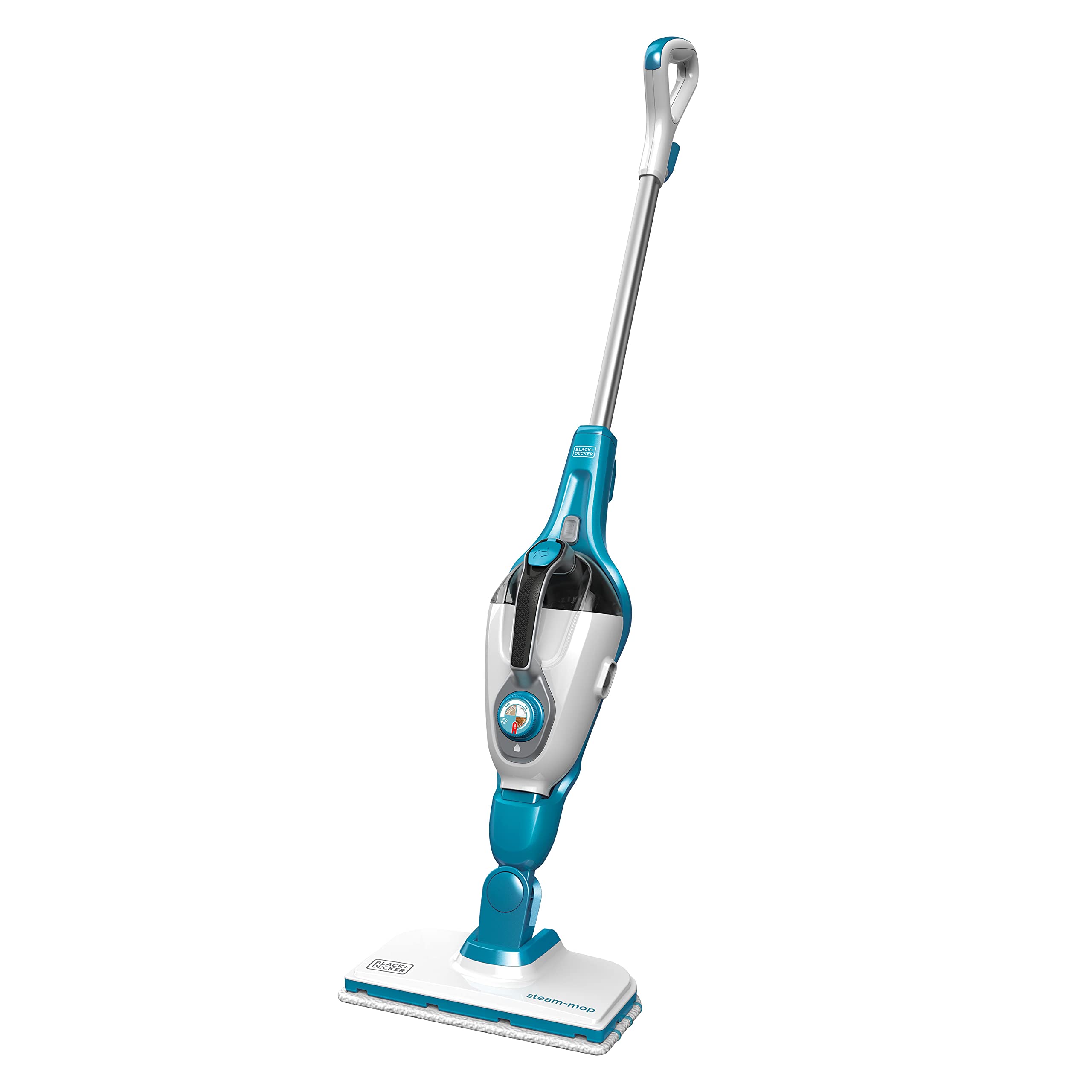 Black+Decker Steam Mop And Portable Steamer, 5 In 1, Corded (Hsmc1321)