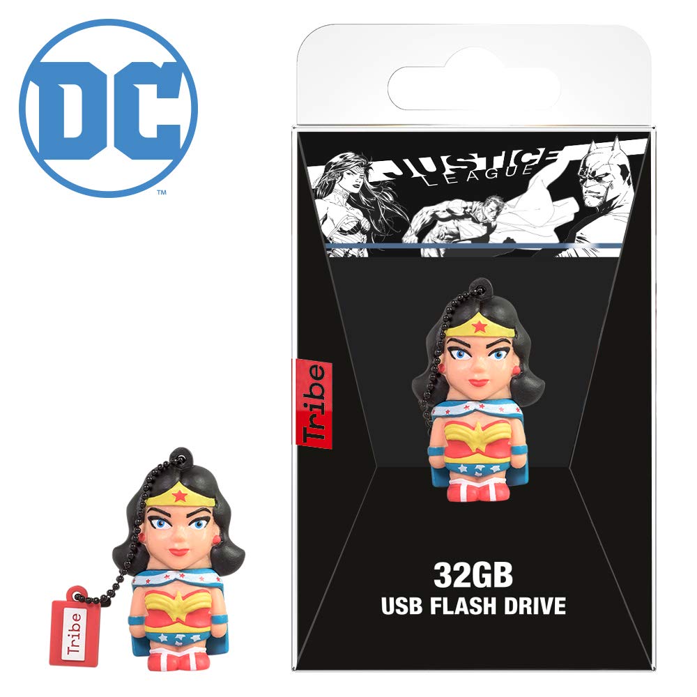 Usb Stick 32 Gb Wonder Woman  Original Dc Comics 2.0 Flash Drive, Tribe Fd031703