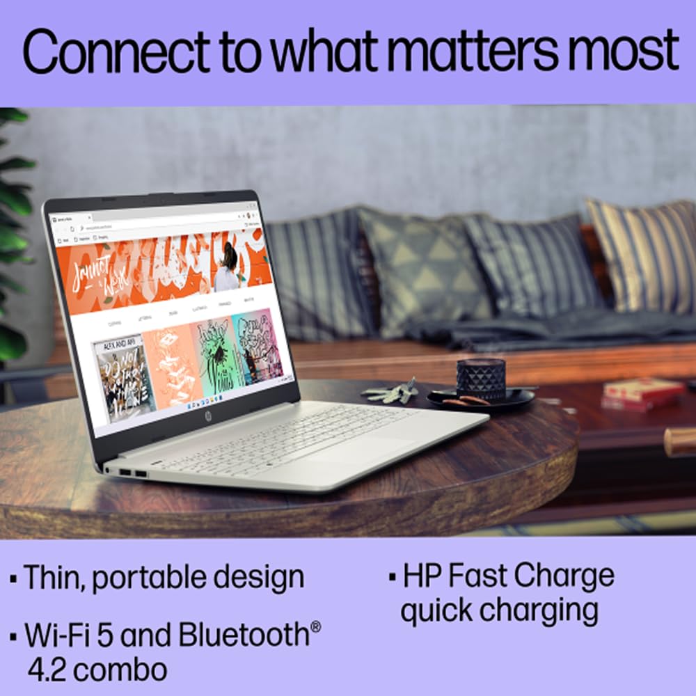 Hp 15 Laptop (15.6 Hd Display, Intel Core I3-1215U (> I5-1235U), 32Gb Ram, 1Tb Ssd) Home & Business, 10.75-Hr Battery Life, Nump