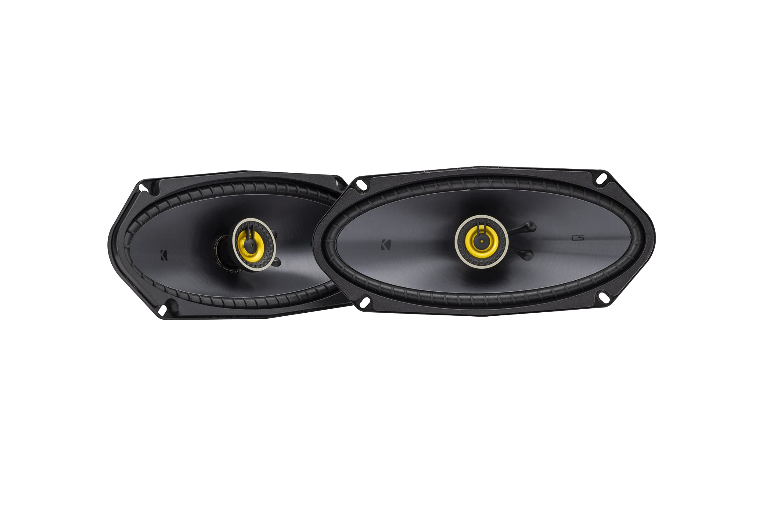 Kicker 50Csc4104 4X10 Drop In Coaxial Speakers, Pair, 4 Ohm