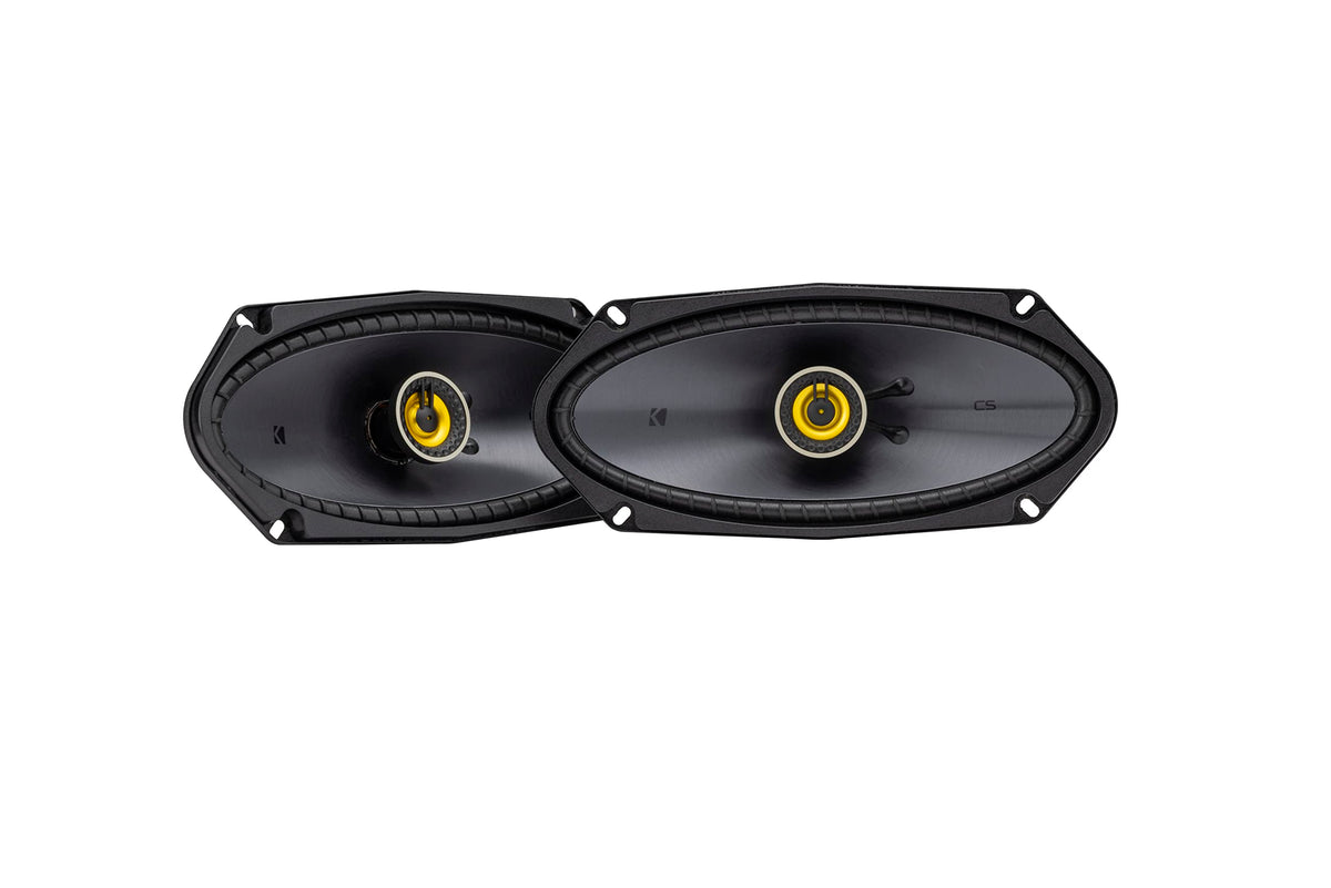 Kicker 50Csc4104 4X10 Drop In Coaxial Speakers, Pair, 4 Ohm