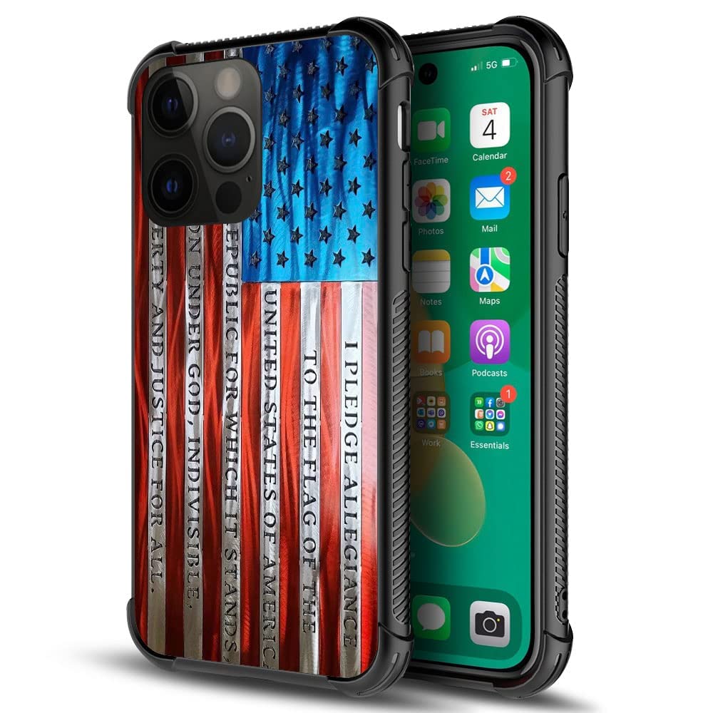 Daizag Compatible With Case For Iphone 14 Plus, Pledge Of Allegiance To The American Flag Iphone 14 Plus Cases For Man Woman, Al