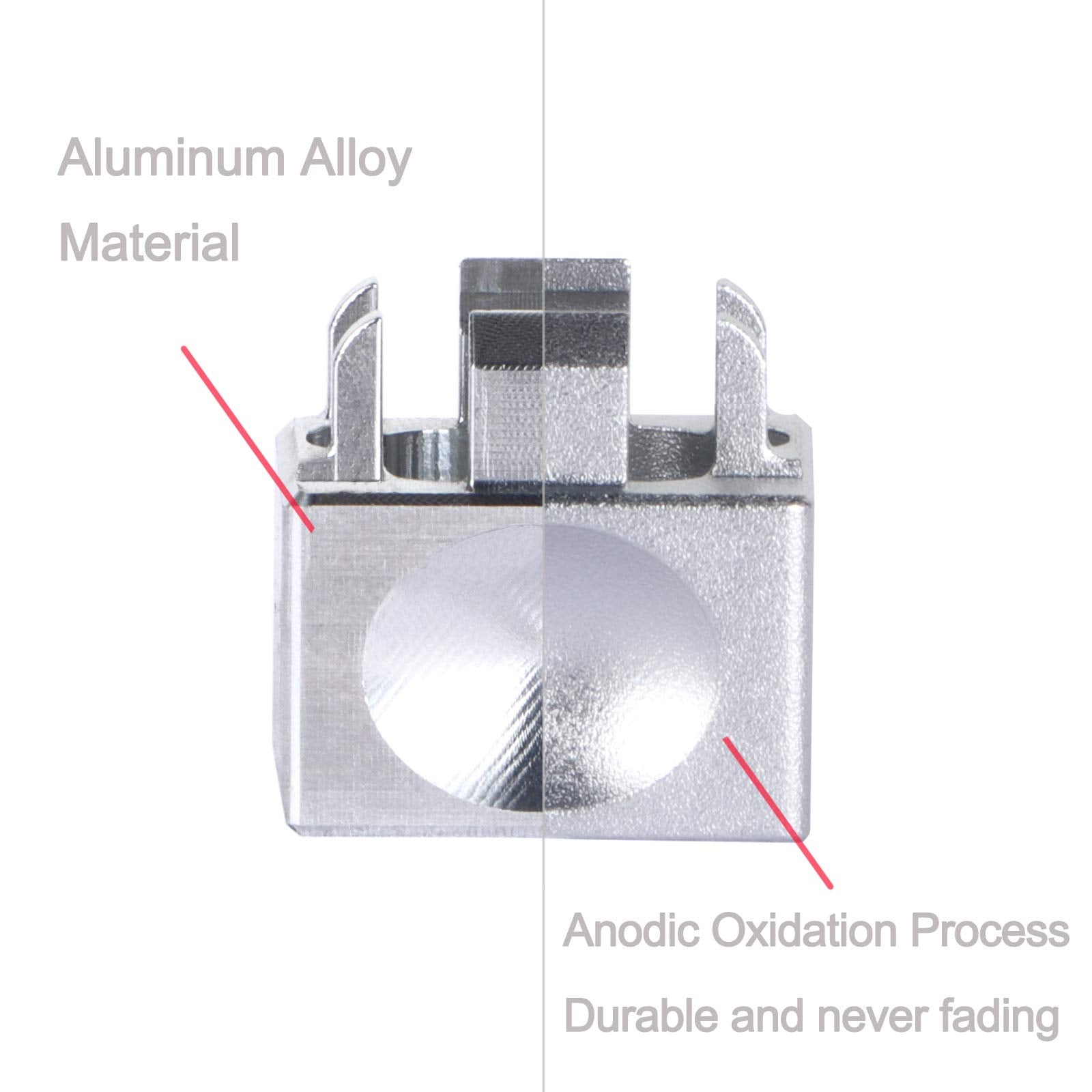 Aluminum Alloy Switch Opener With Keycap Puller For Cherry Mx Switches   Silver