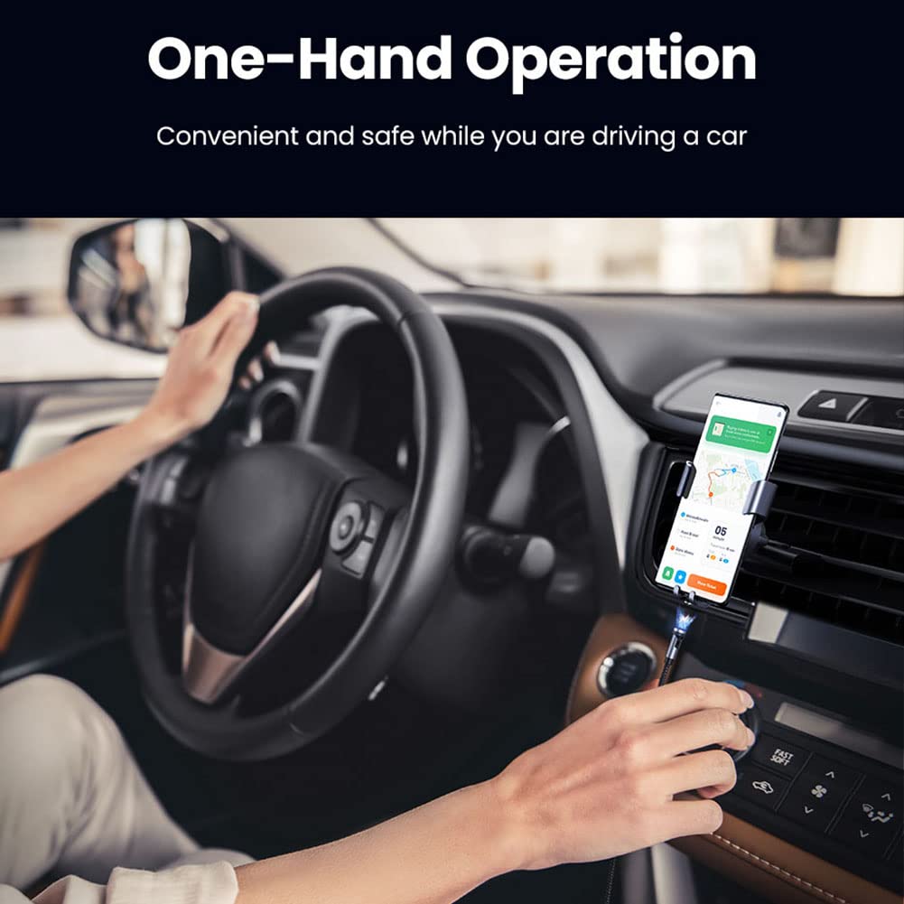 540� Rotation Magnetic Charging Cable(7 Pack, 1.6Ft/3.3Ft/3.3Ft/6.6Ft/6.6Ft/10Ft/10Ft)Nylon Braided Usb C Magnetic Phone Charger, 3 In 1 Magnetic Cable Compatible With Micro Usb, Type C Iproduct Etc